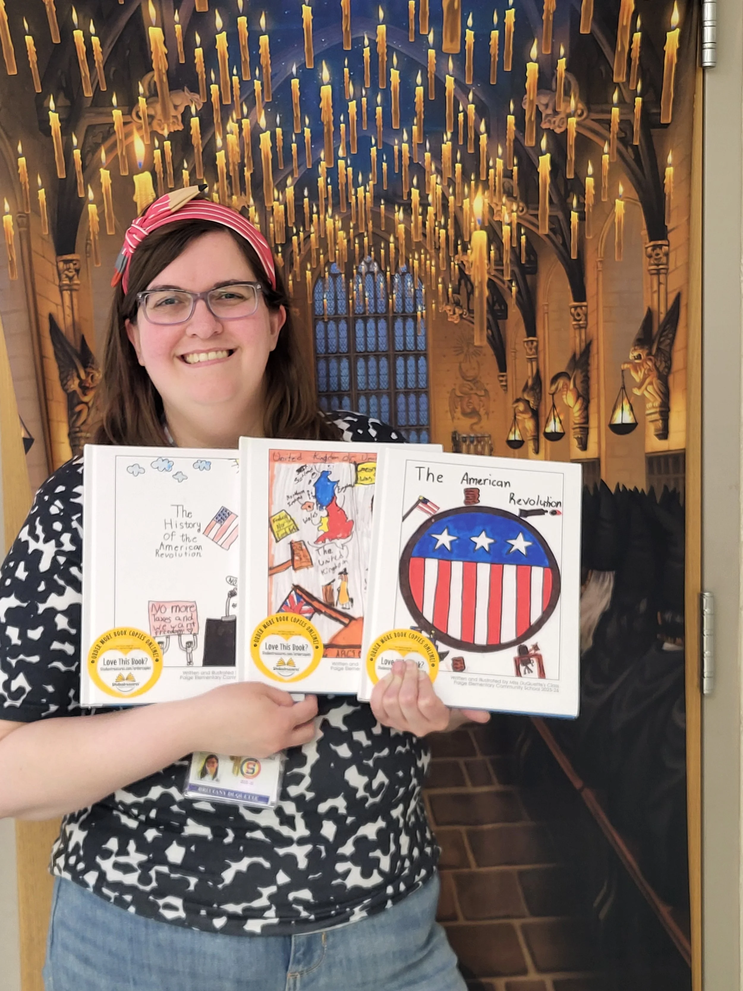 Revolutionary War Alphabet Books Bring Learning to Life at Paige Elementary