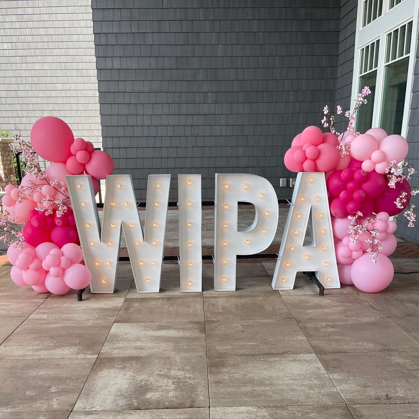 @wipa_nwflpanhandle WIPA marquee letters! So gorgeous! We &hearts;️ our new marquee lights so much!