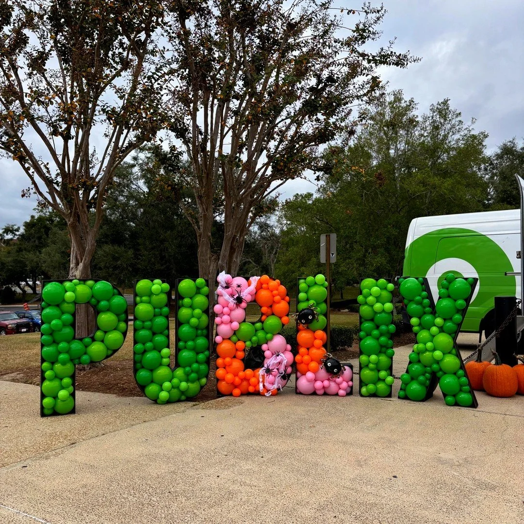 Our custom and ICONIC mosaic letters are always a statement. @Publix knows how to celebrate! Such a fun and unique way to celebrate Halloween last season!