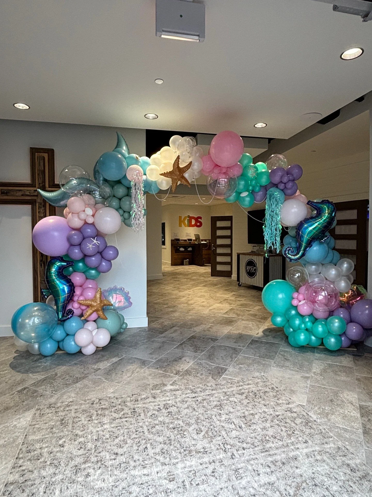 A Night to Shine hosted by Hiland Park Baptist Church! 
This one&rsquo;s giving full-on magic moment &mdash; colors, texture, and just enough sparkle to stop guests in their tracks.

#BalloonArch #30AEvents #NighttoShine #EventDesign #CoastalVibes #P