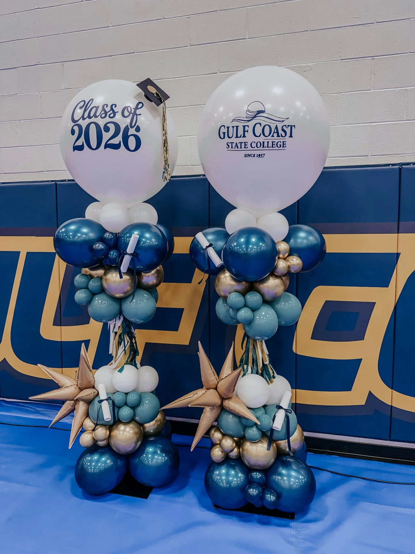 Graduation season on the Emerald Coast is officially here 🎓

These custom graduation columns were designed to celebrate the Class of 2026 in a way that felt polished, fun, and photo ready from every angle.

One thing we always remind clients during 