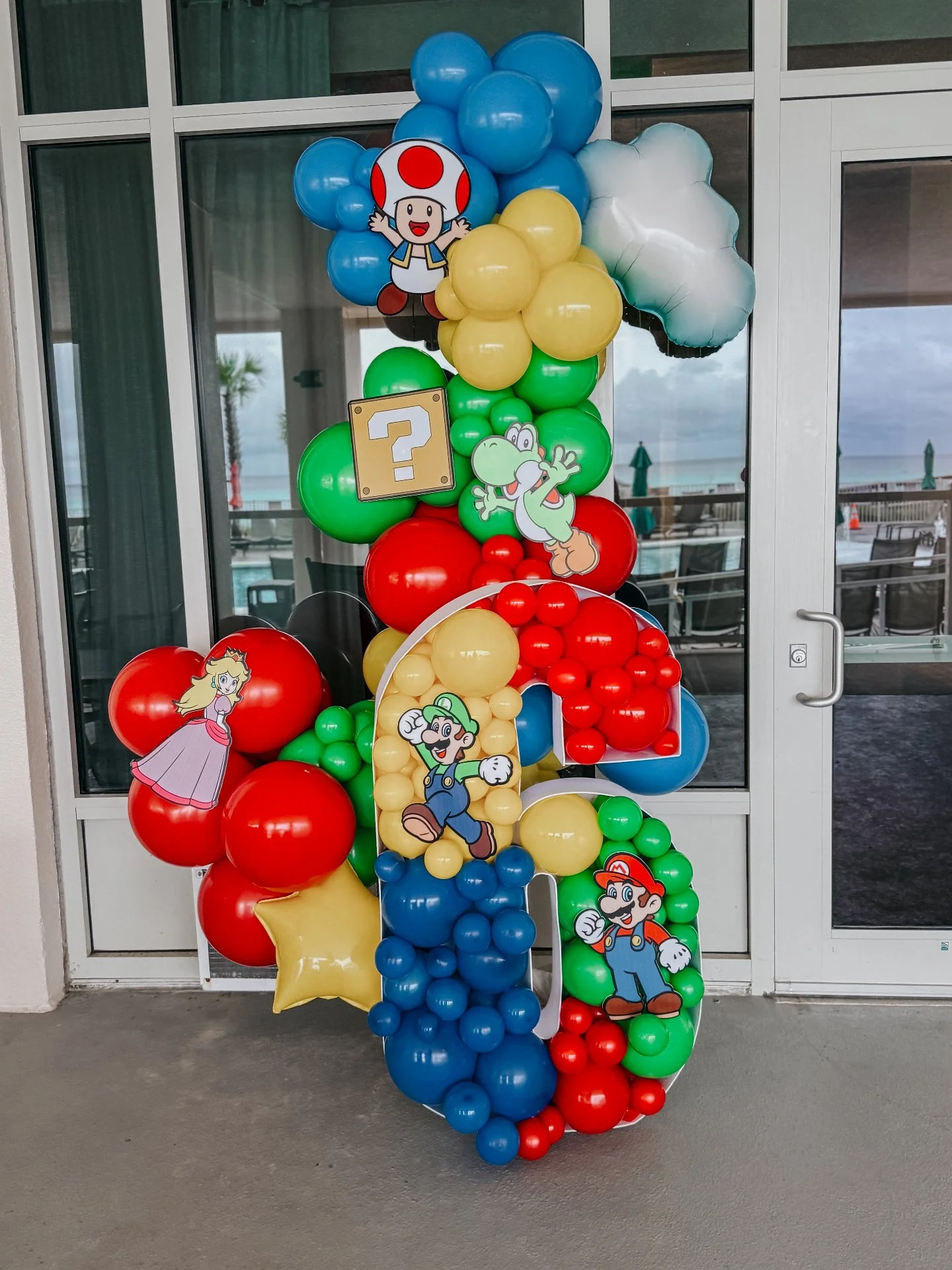 This Mario-inspired setup brought so much personality into the space while still feeling polished, full, and professionally styled.

And honestly, that&rsquo;s one thing we focus on with character themes. We want them to feel fun for the kids while s