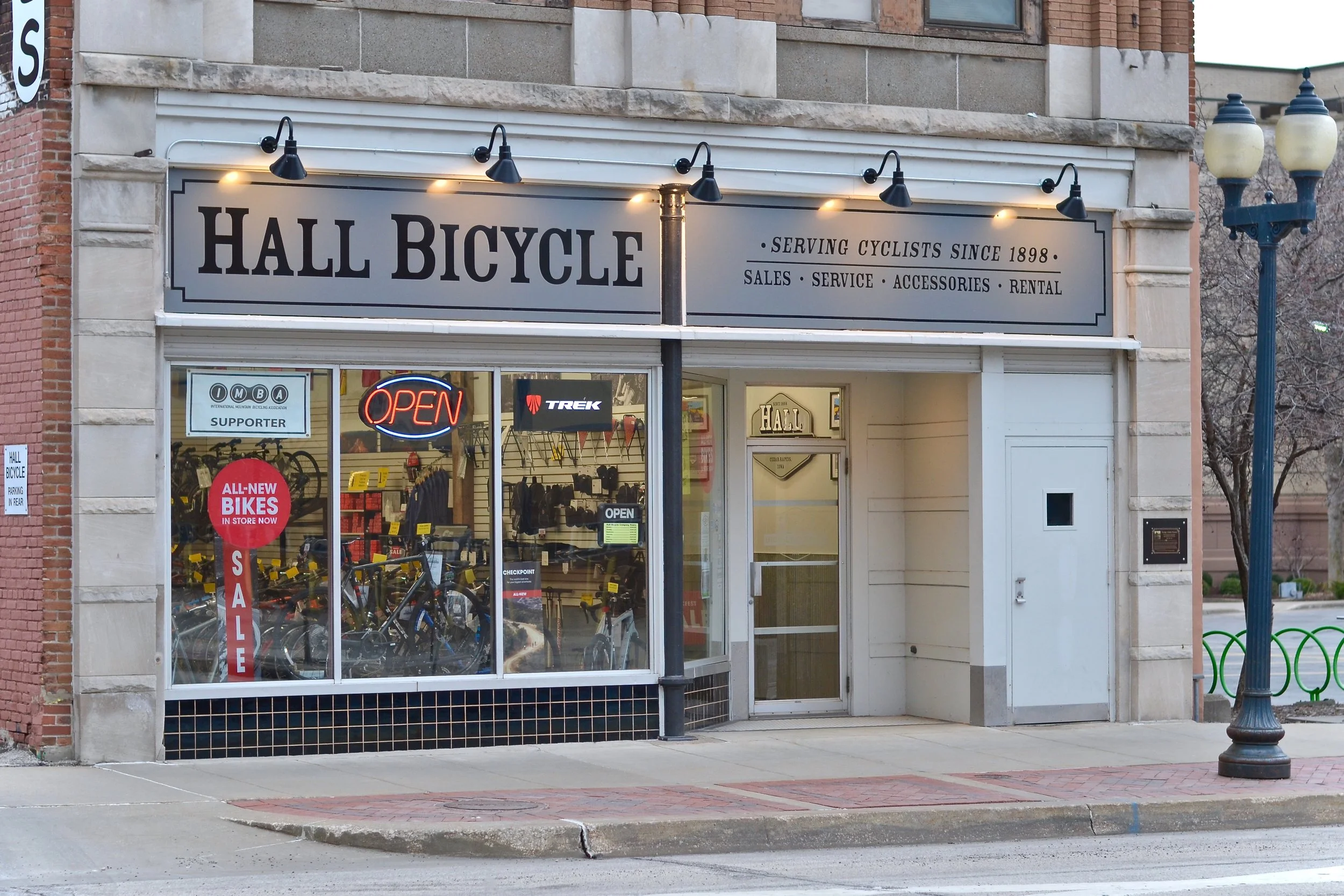 Location & Hours — Hall Bicycle Company