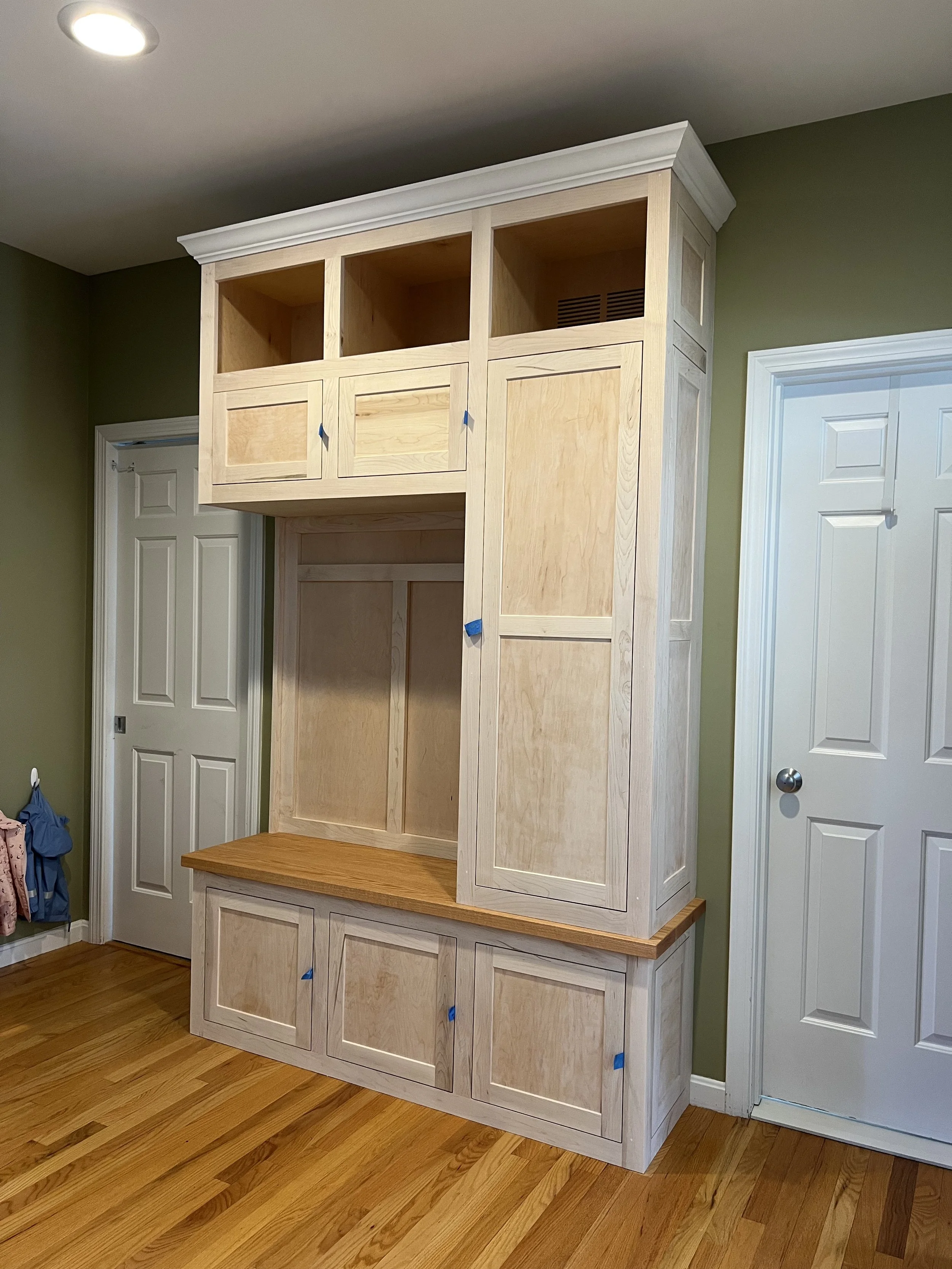 Hall Tree Cabinets