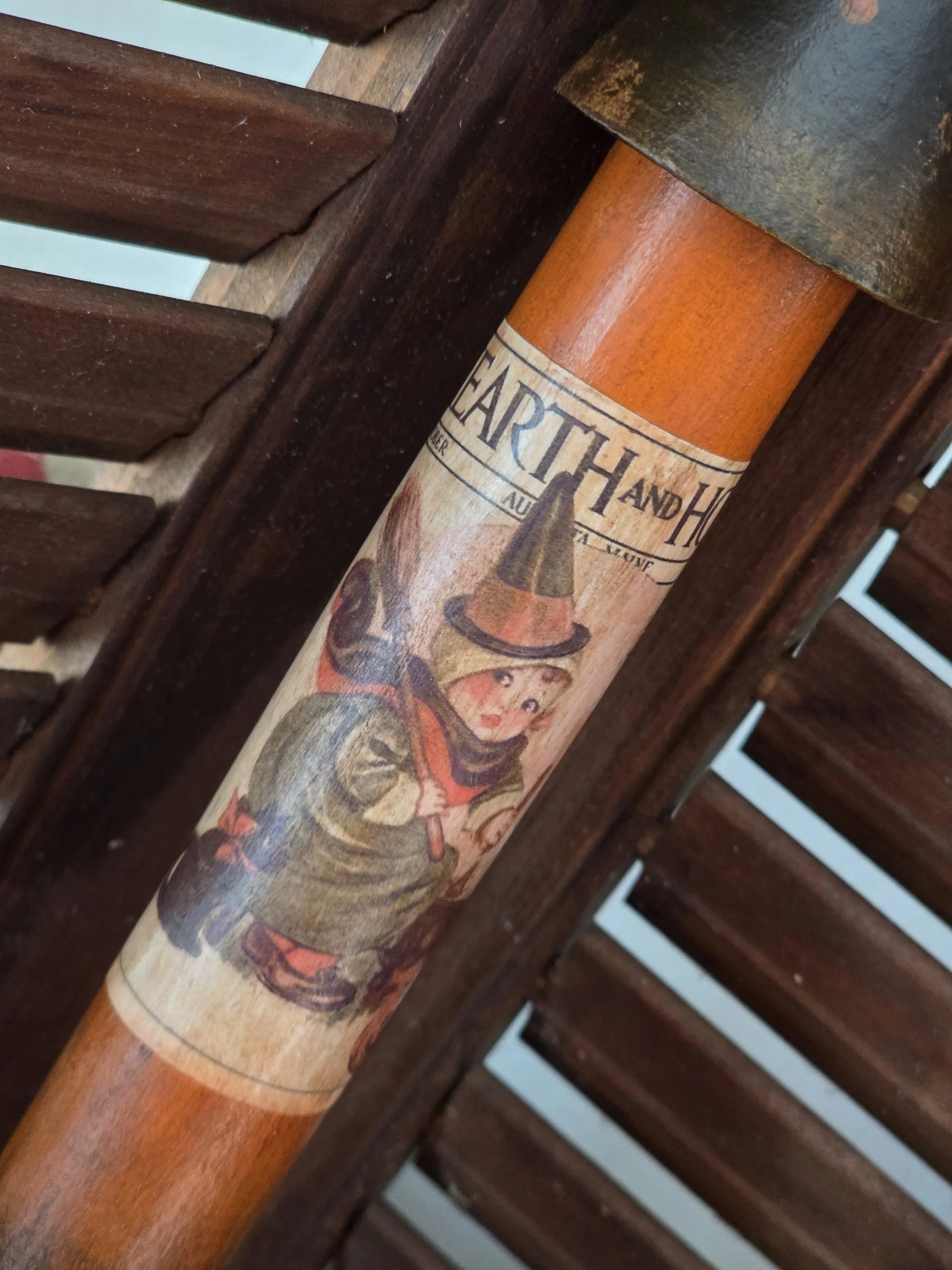 SPOOKY ROCKETS- PRIMITIVE OLM ONE OF A KIND FALL ROCKETS