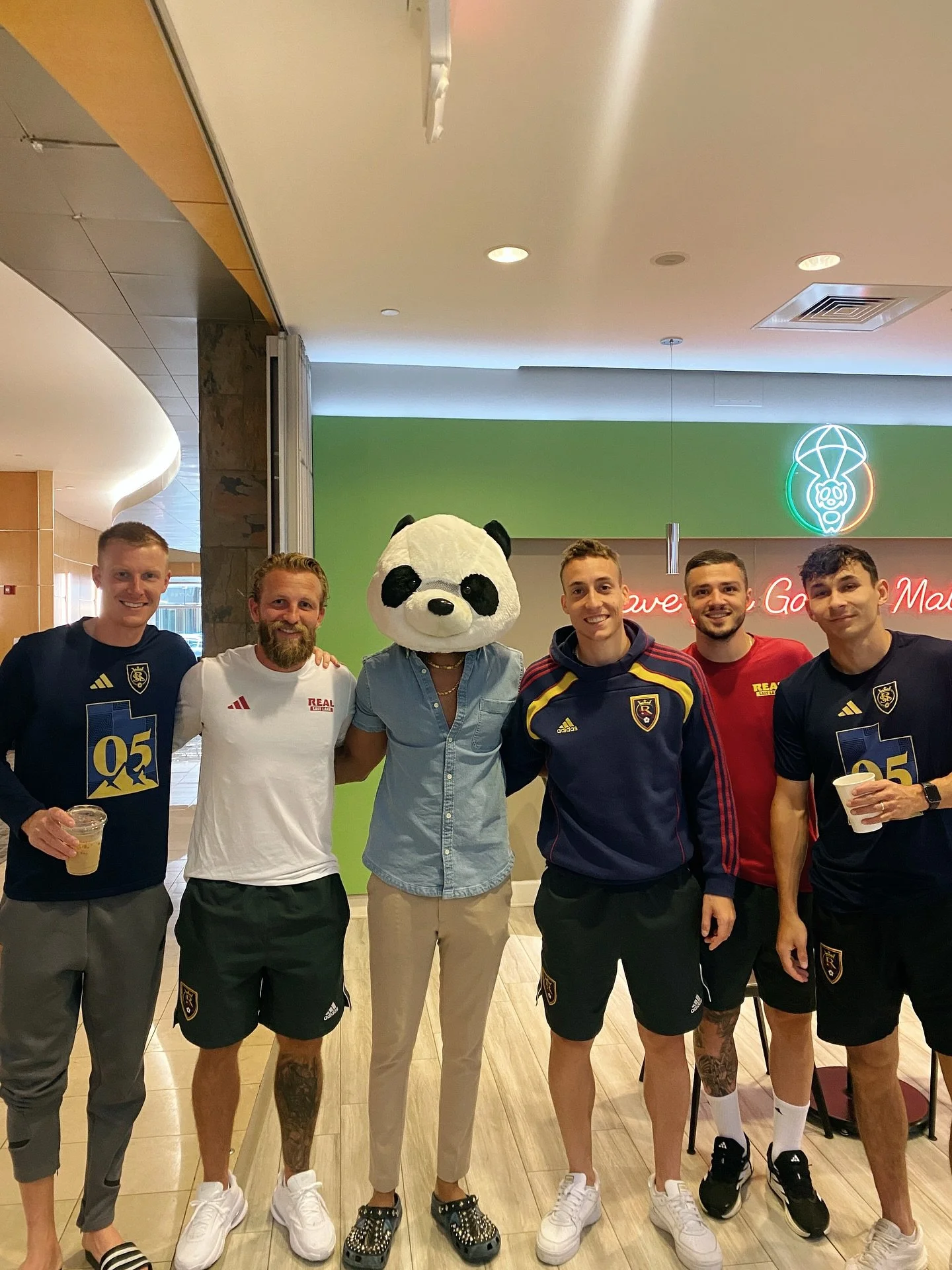 Charlotte vs @realsaltlake . Thanks for stopping by the world&rsquo;s best matcha spot! 🍵 🐼 ⚽️ 🥅 

#matcha #gotchamatchaclt #charlotte