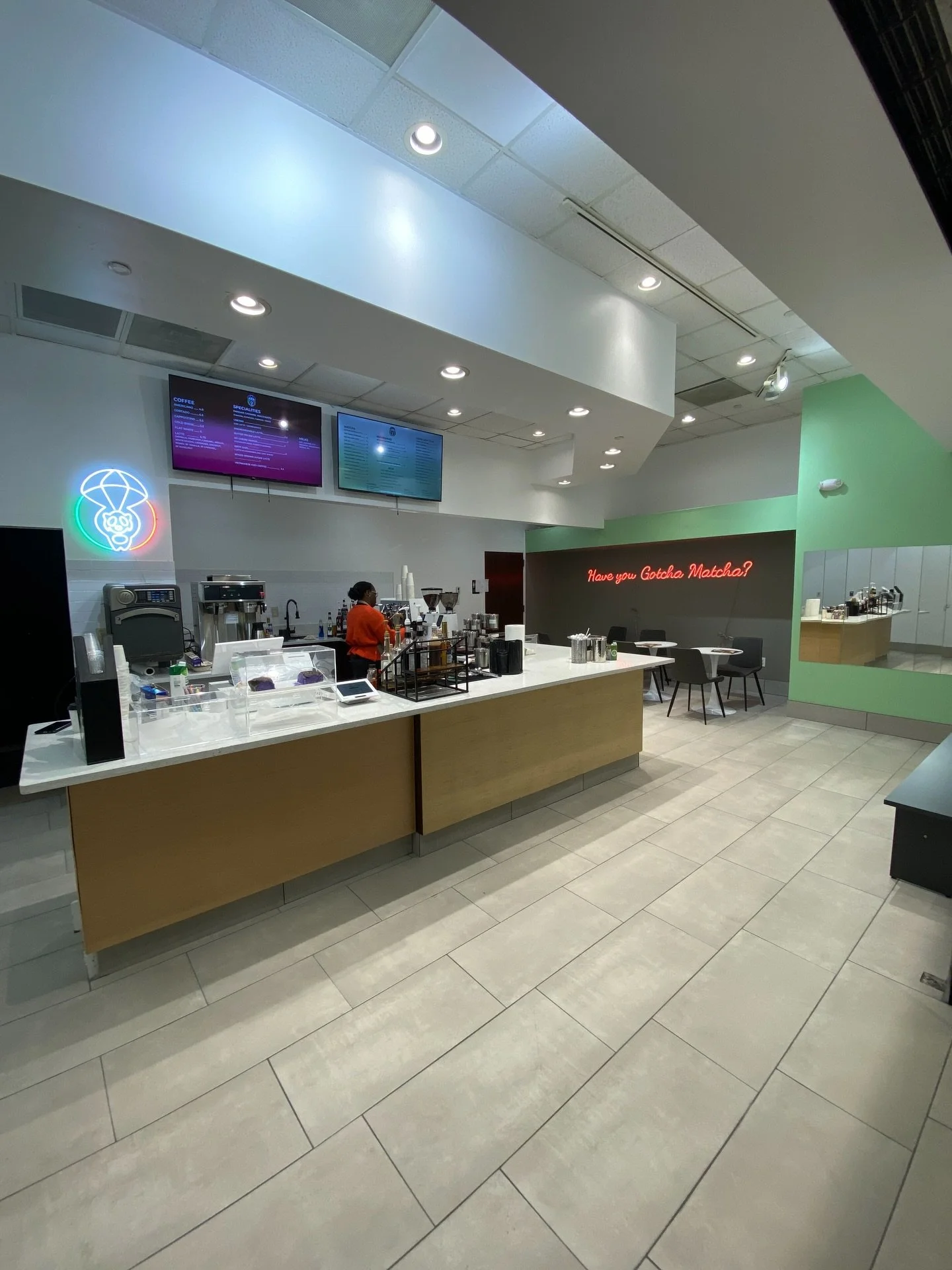 Breaking news!!! We&rsquo;ve soft launched our 2nd location today!! Stop by today or Saturday and grab a 🍵!! 🐼 
 #gotchamatcha #matcha #charlotte #uptownclt