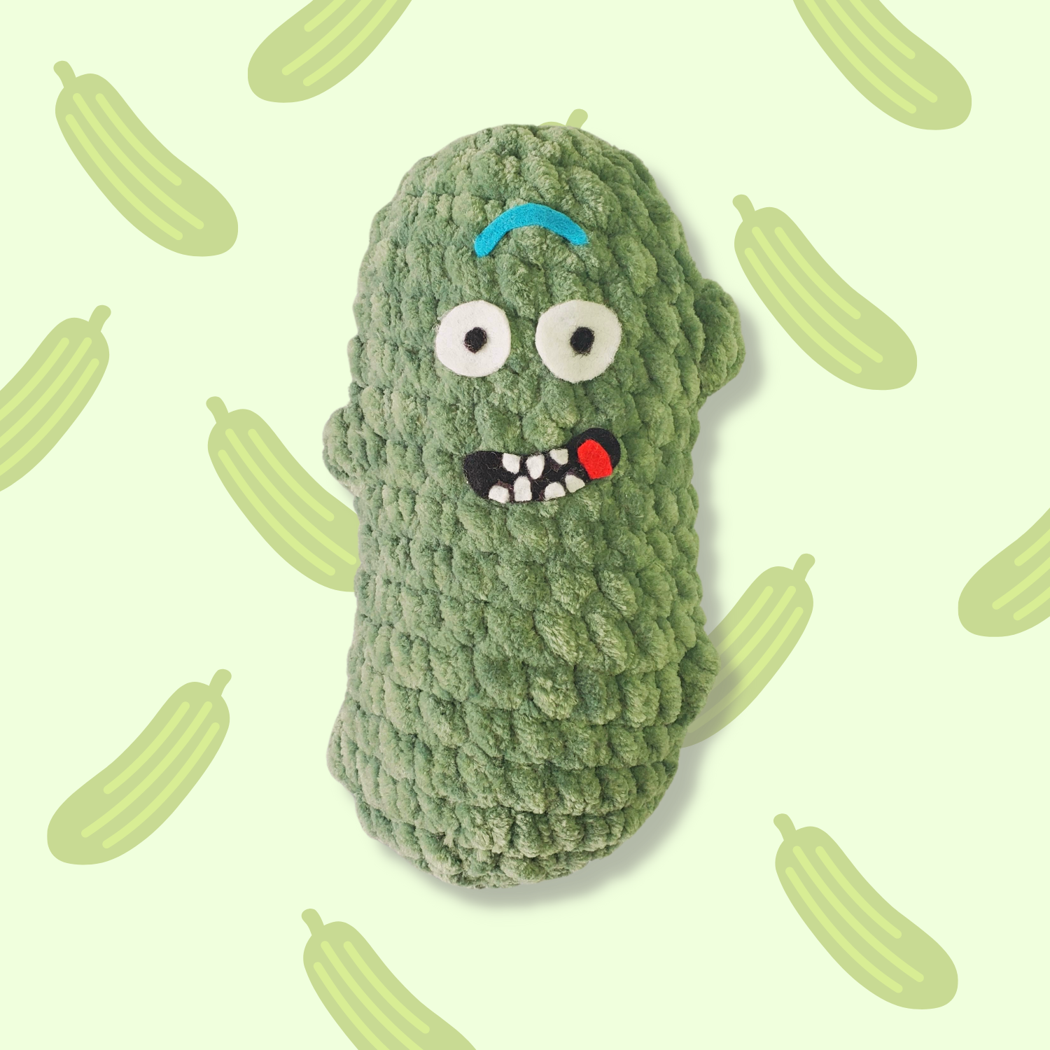 Pickle Rick Crochet Pattern Easy Pdf Amigurumi -   Funny crochet  gifts, Crochet project free, Diy crochet projects