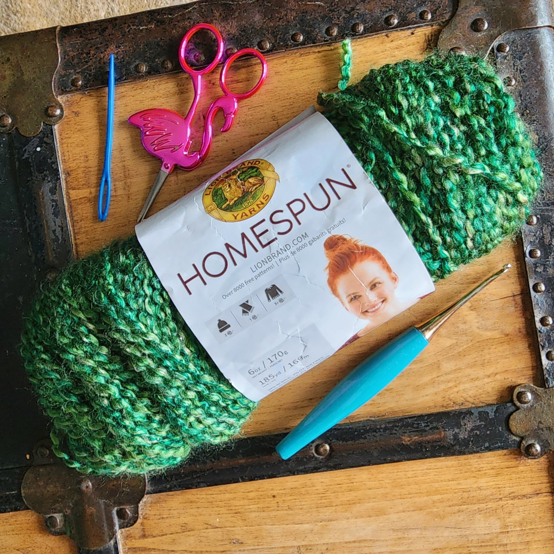 Lion Brand Homespun Yarn Review — Summerbug Crafts