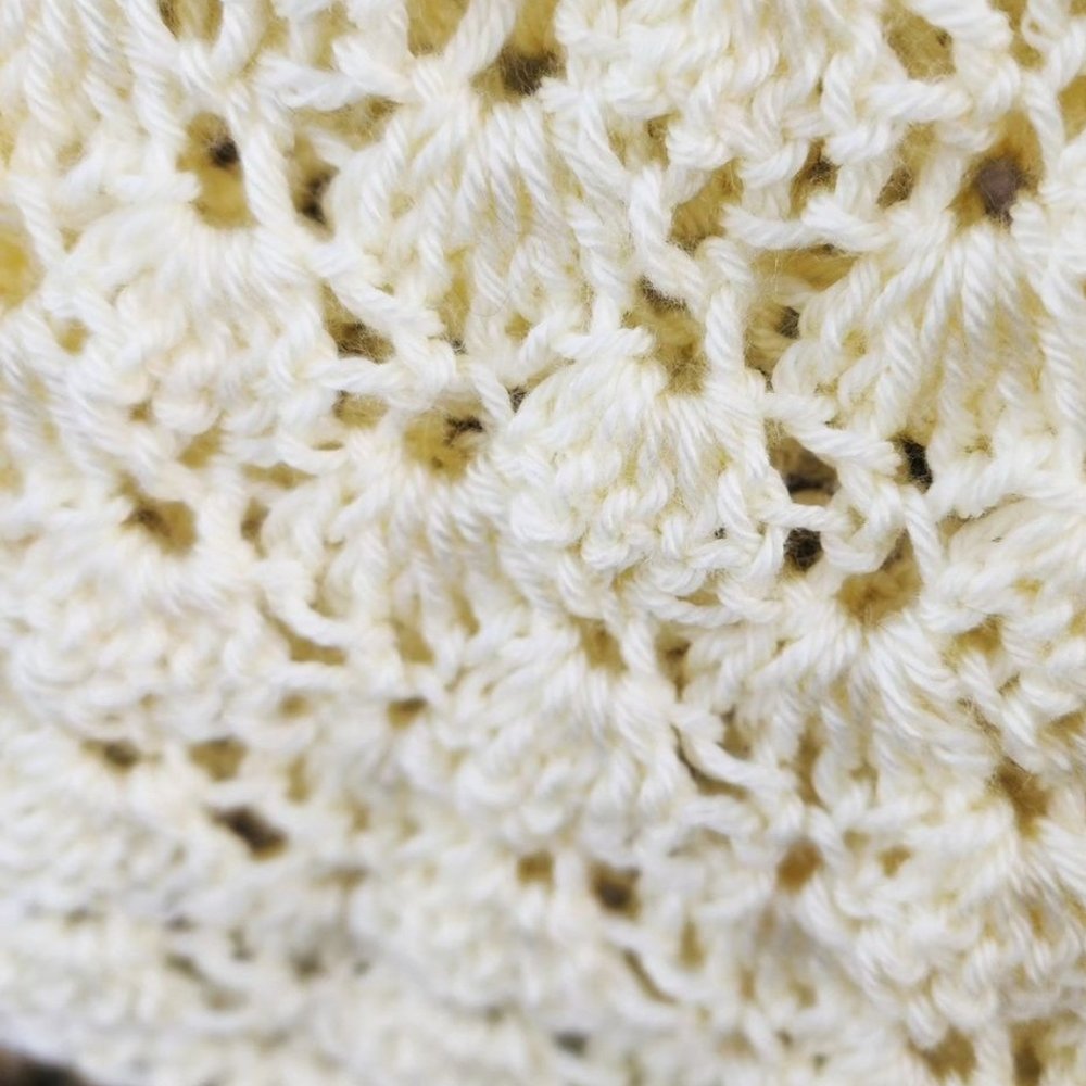 Shell Stitch Wedding Shawl Crochet Pattern — Summerbug Crafts