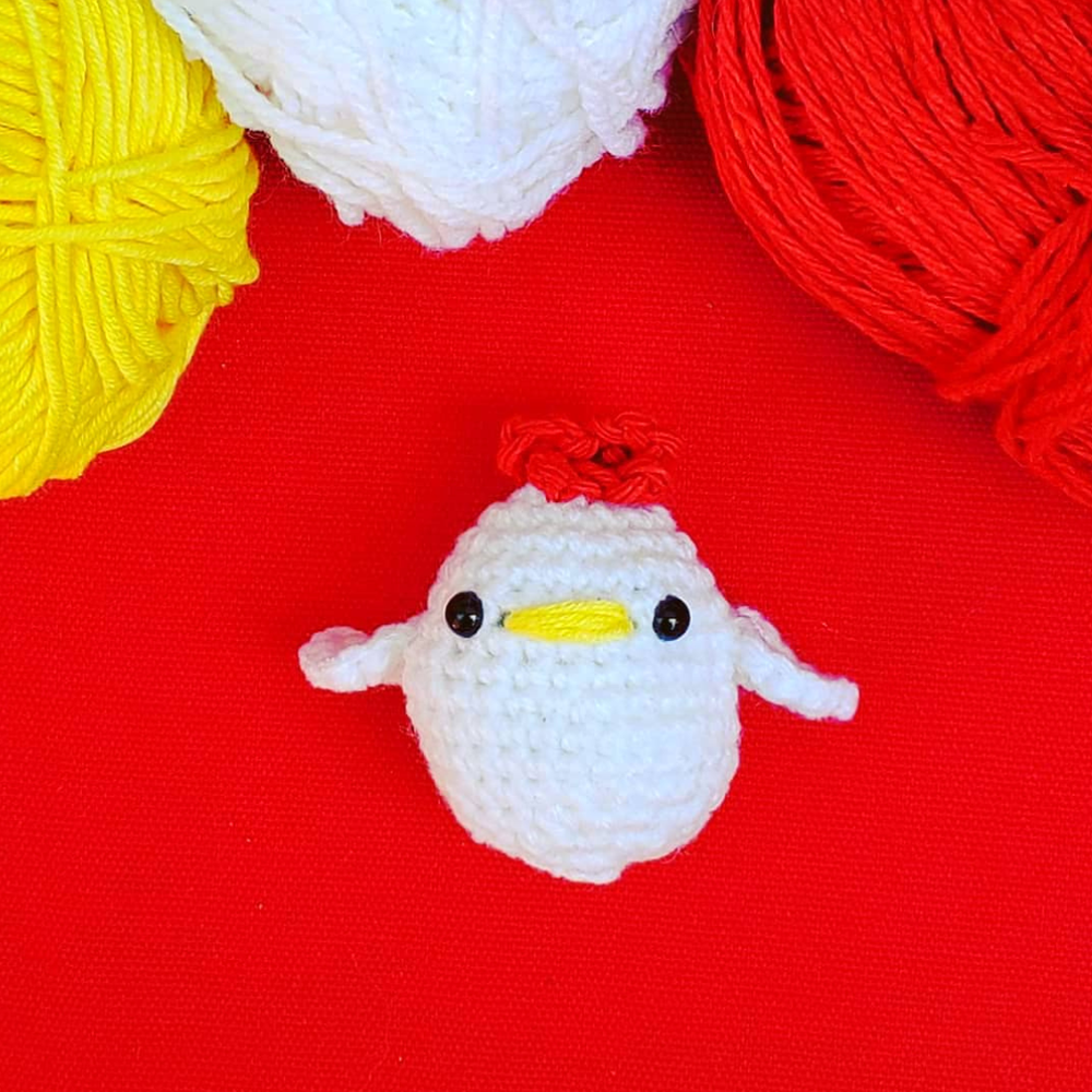 How to crochet the eyes for your toy