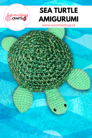 Crochet Sea Turtle — Summerbug Crafts