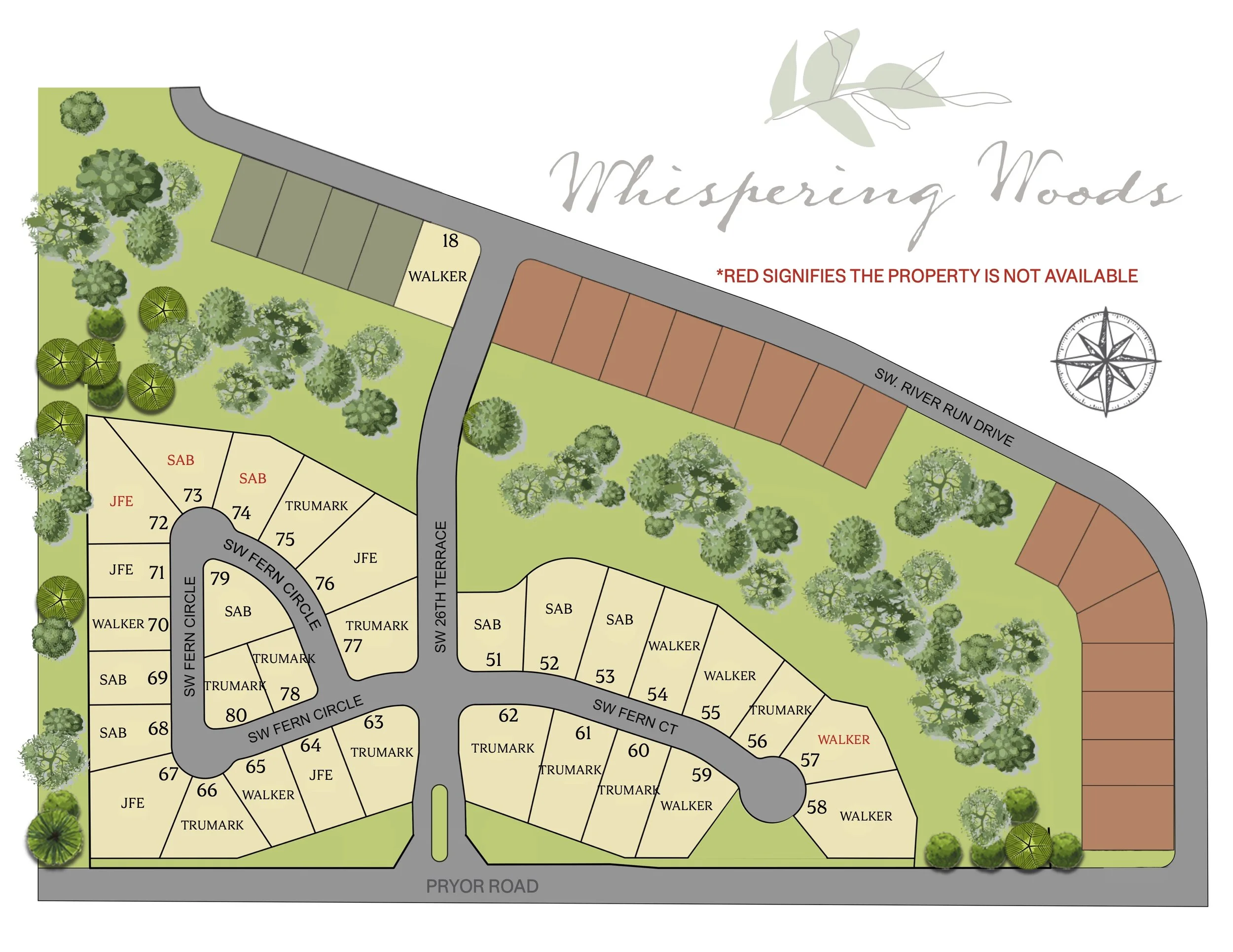 Community Map — Whispering Woods