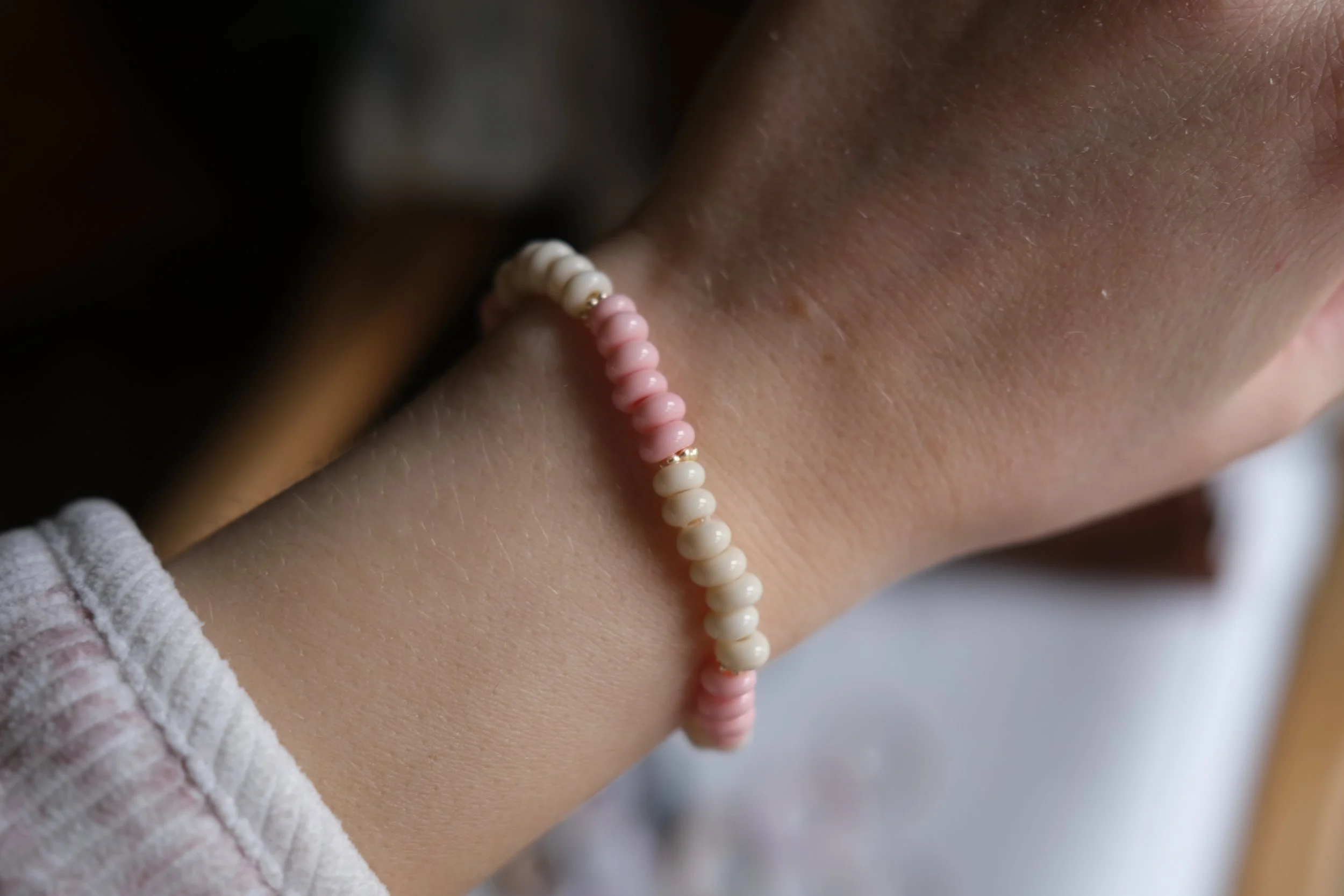 Strawberry Donut Bracelet