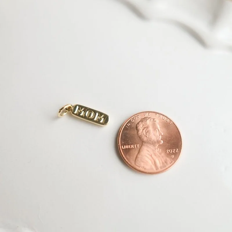 MOM Tag Charm