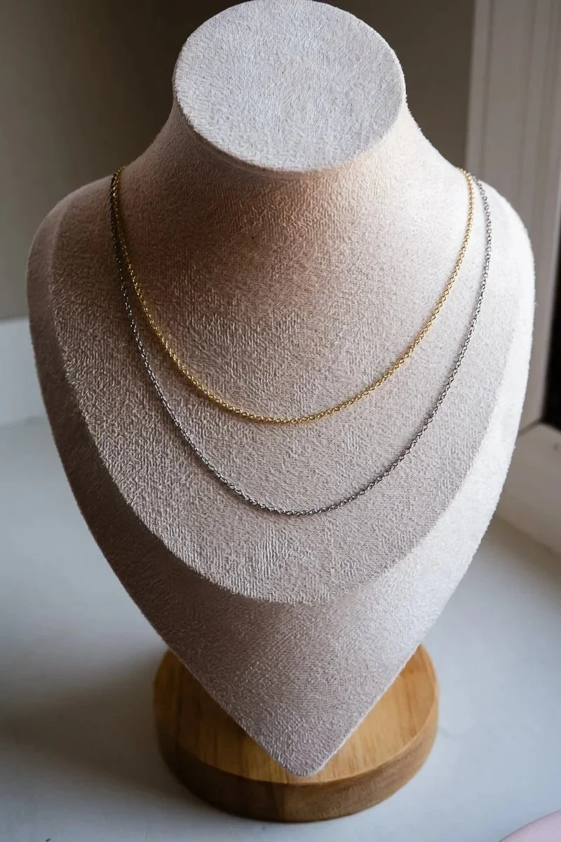 Dainty Cable Chain Necklace