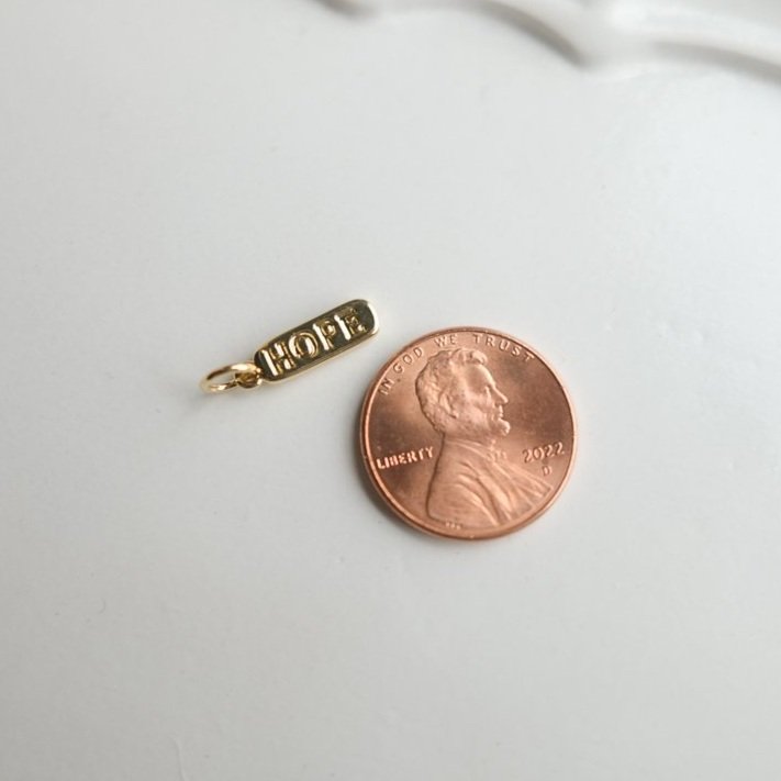 Hope Tag Charm