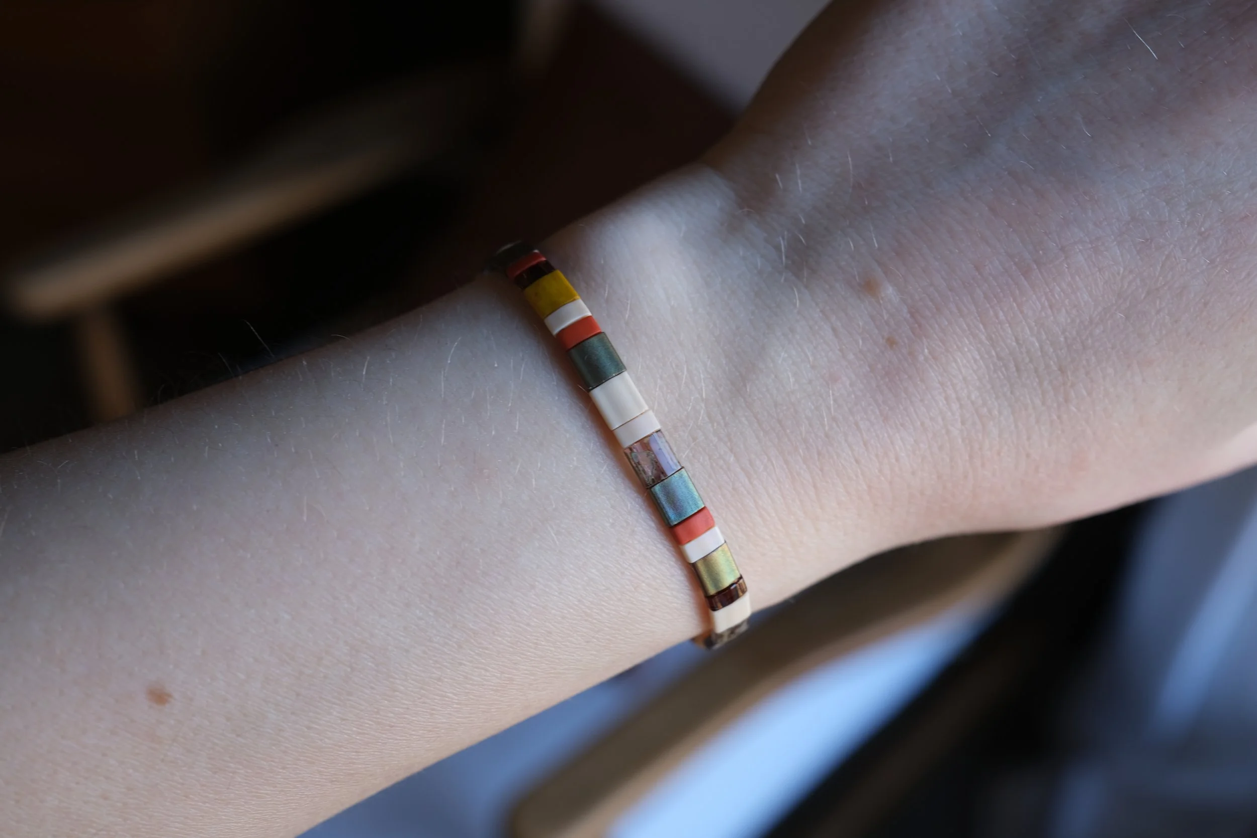 Grounded Tila Bracelet