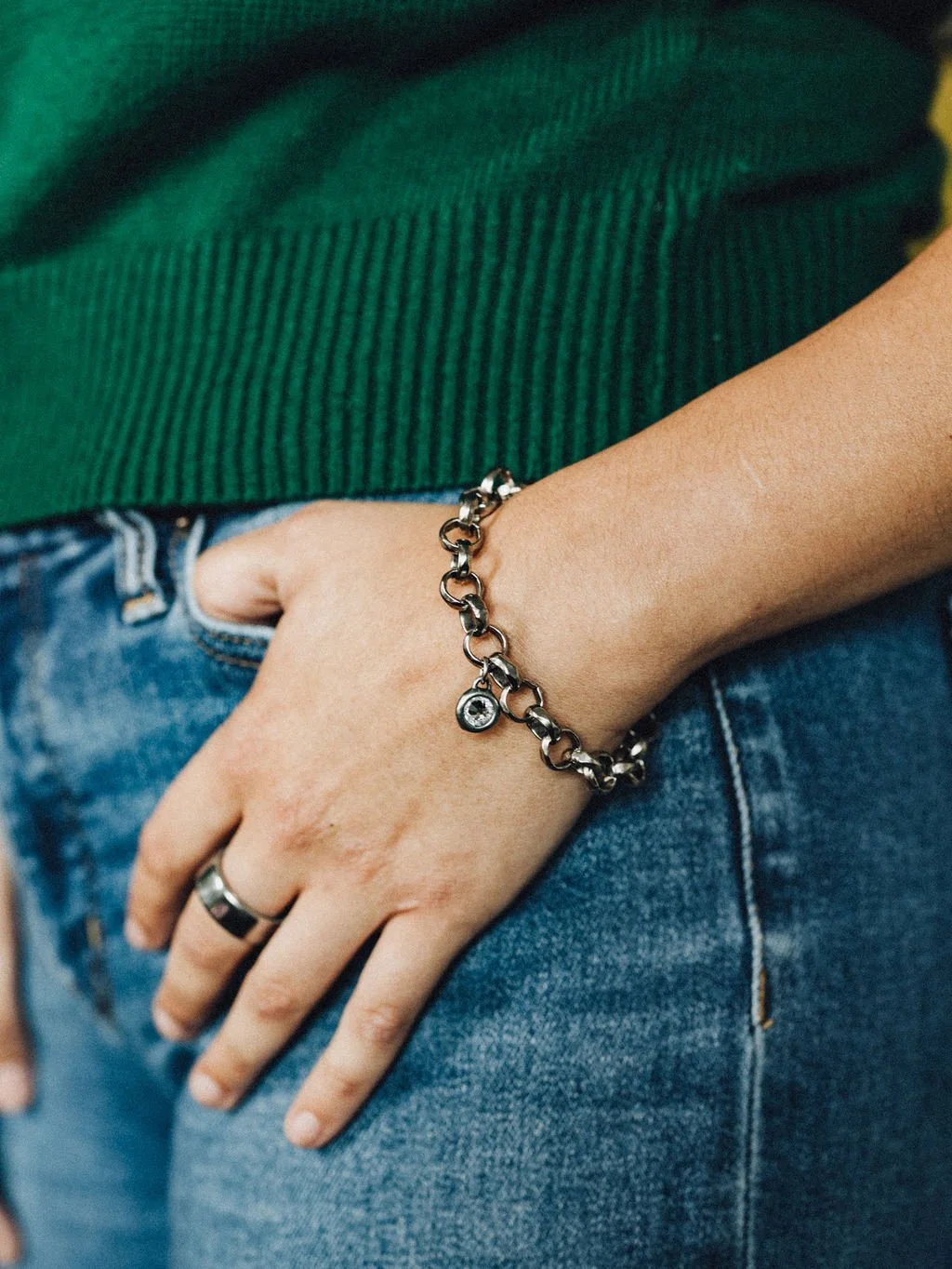 Silver Madison Bracelet