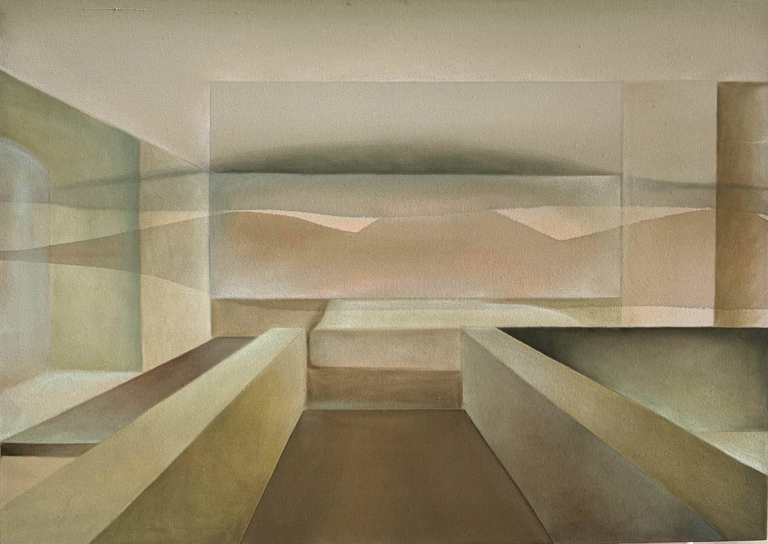 BETWEEN ARRIVALS, 2026
30 x 42"
SOLD