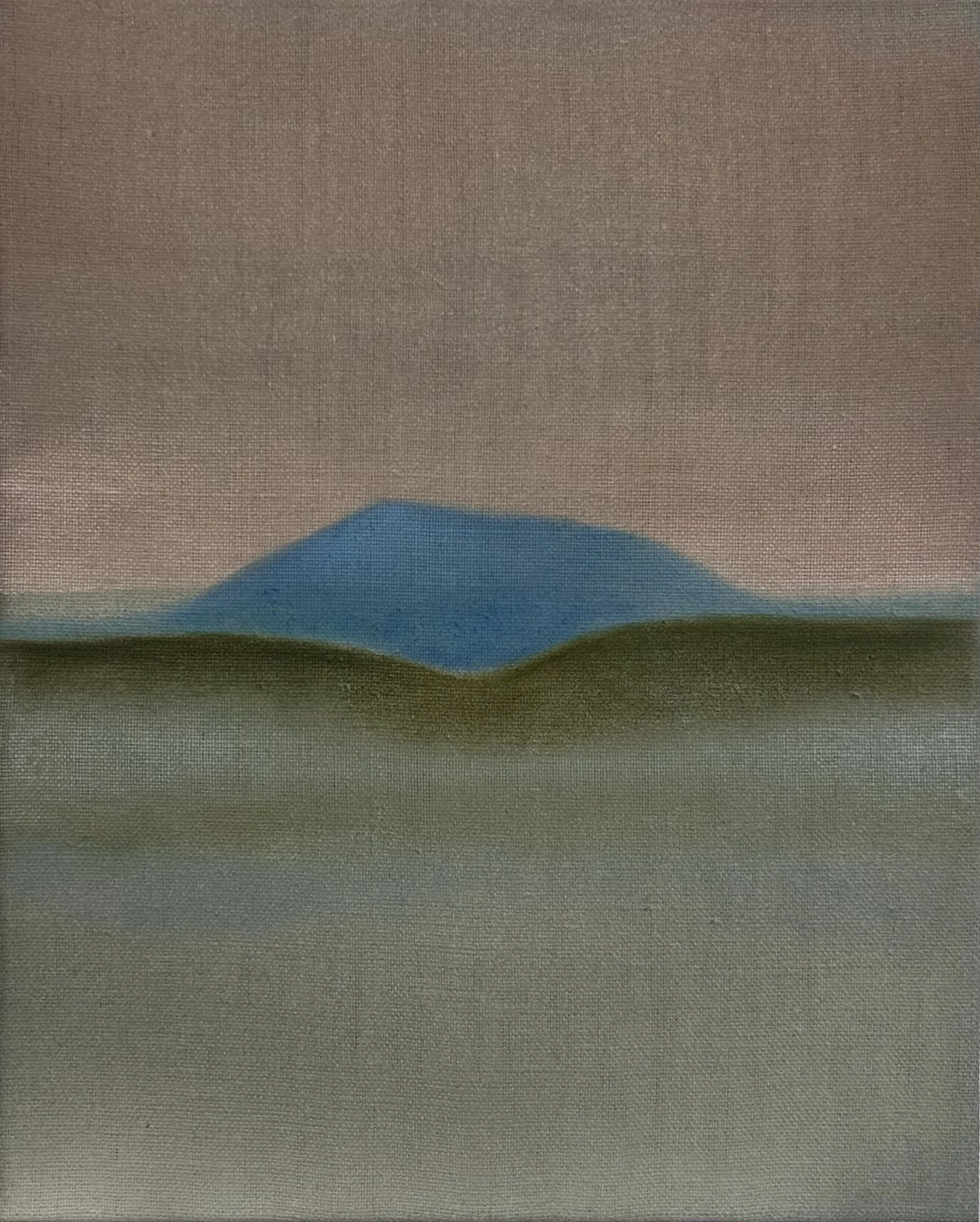 BLUE MOUNTAIN AT DAWN, 2025, 20X16" CANVAS, SOLD