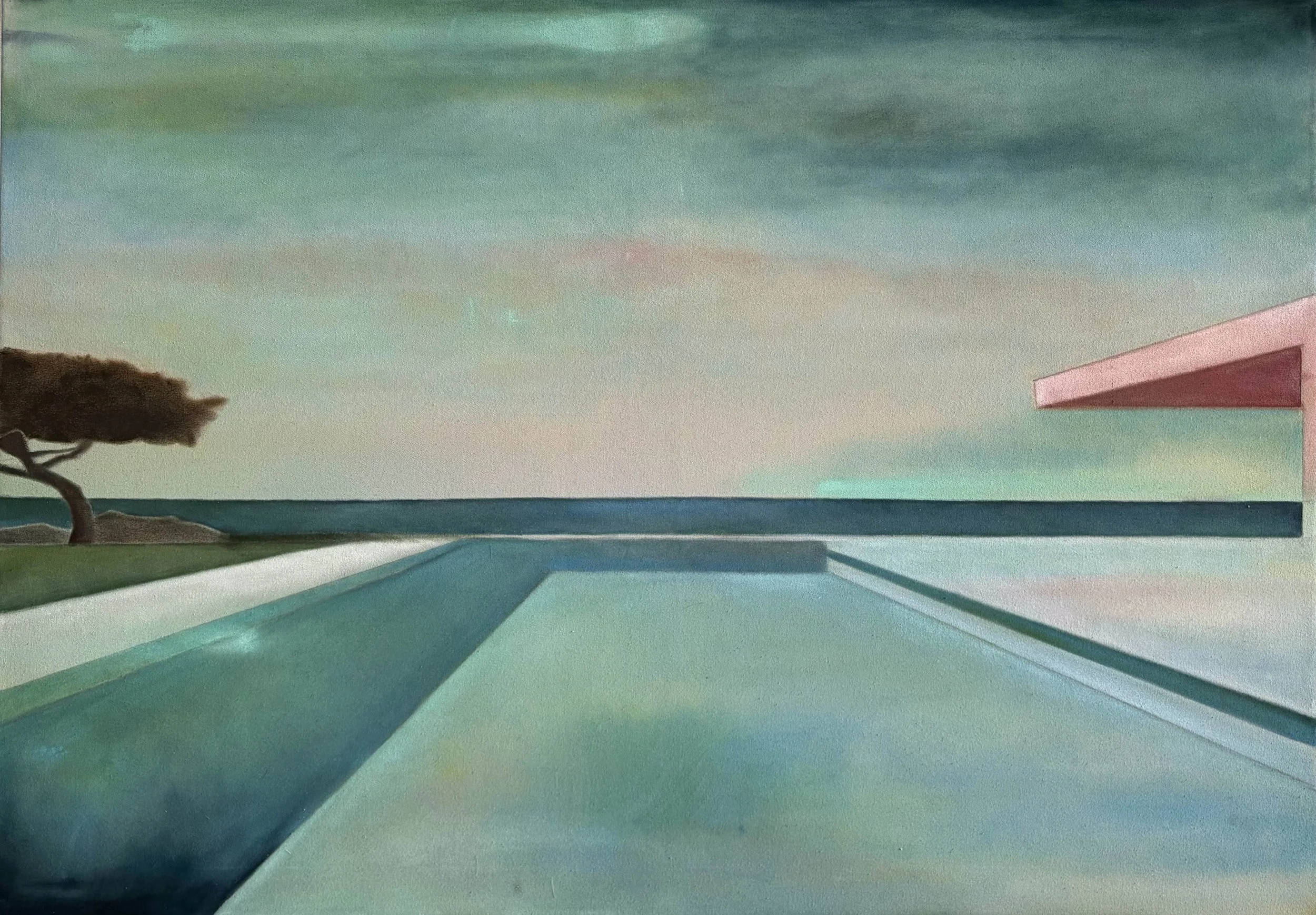 CAPTIVATED UPON ARRIVAL, 2026
35 x 50"
SOLD