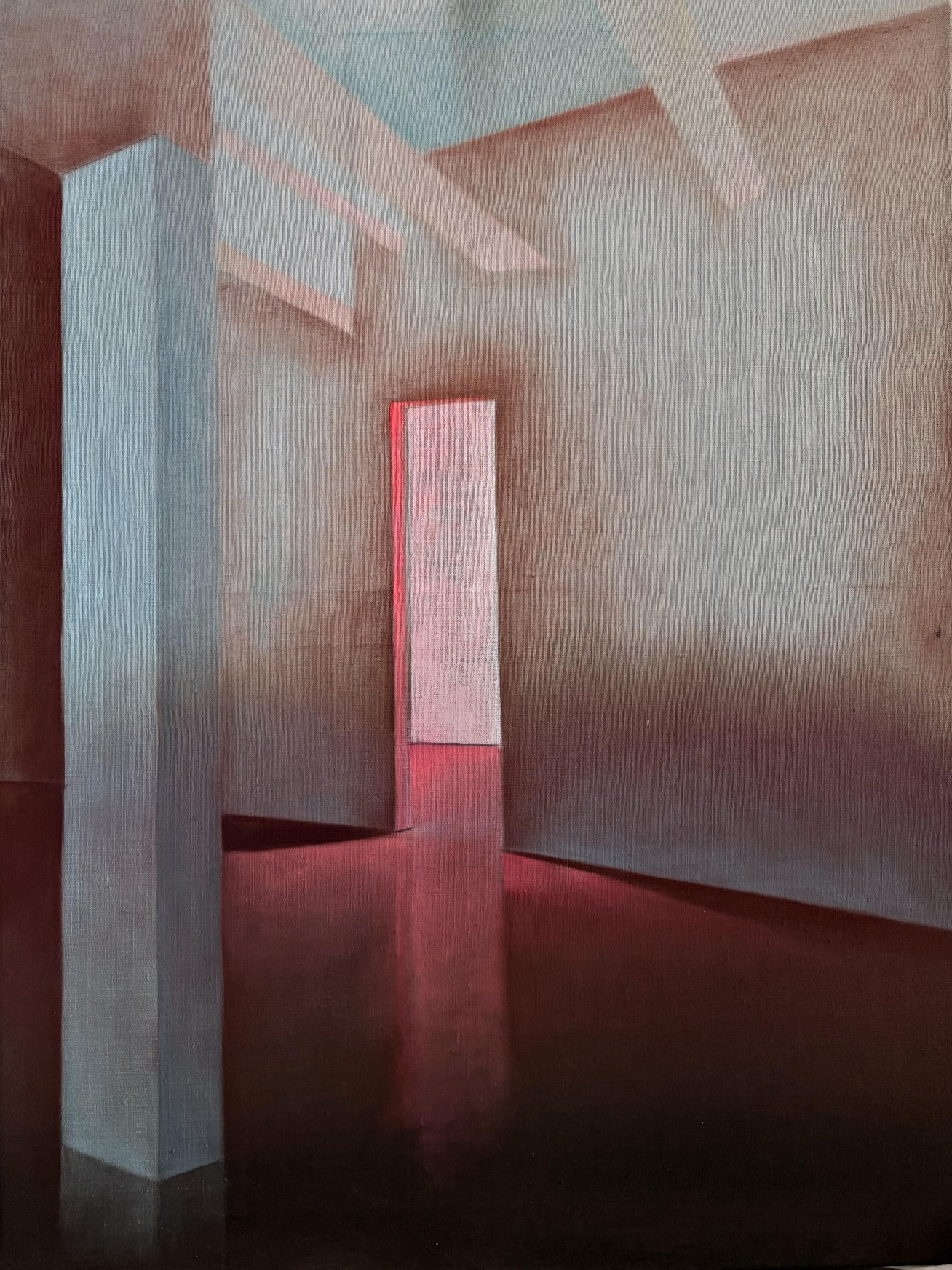 CONTAINED WARMTH, 2026
48 x 36"
THE SPACELESS GALLERY