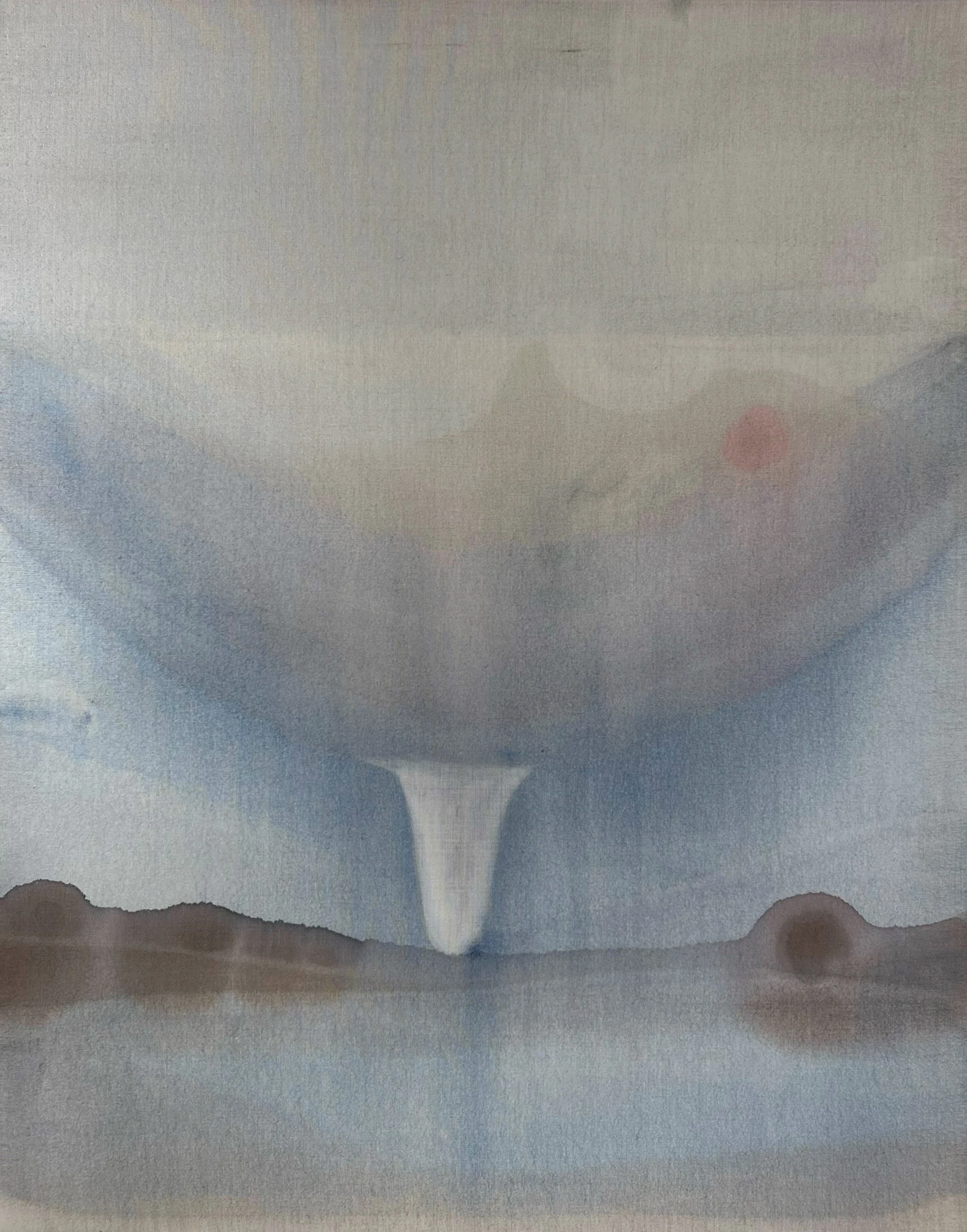 AND THEN IT BECAME CLEAR, 2023, 60X48" CANVAS, SOLD