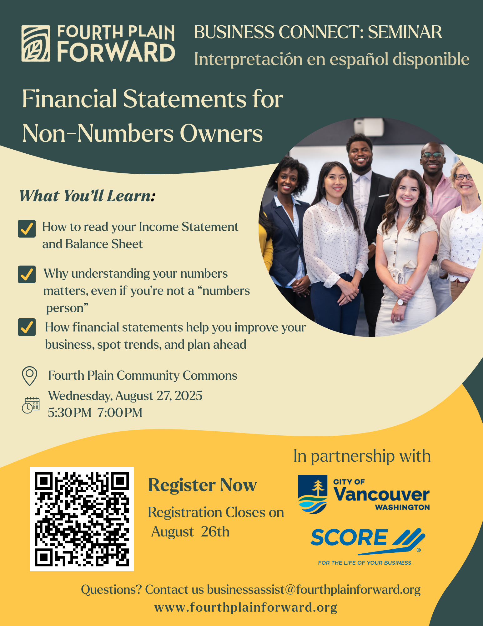 Financial Statements for Non-Numbers Owners
