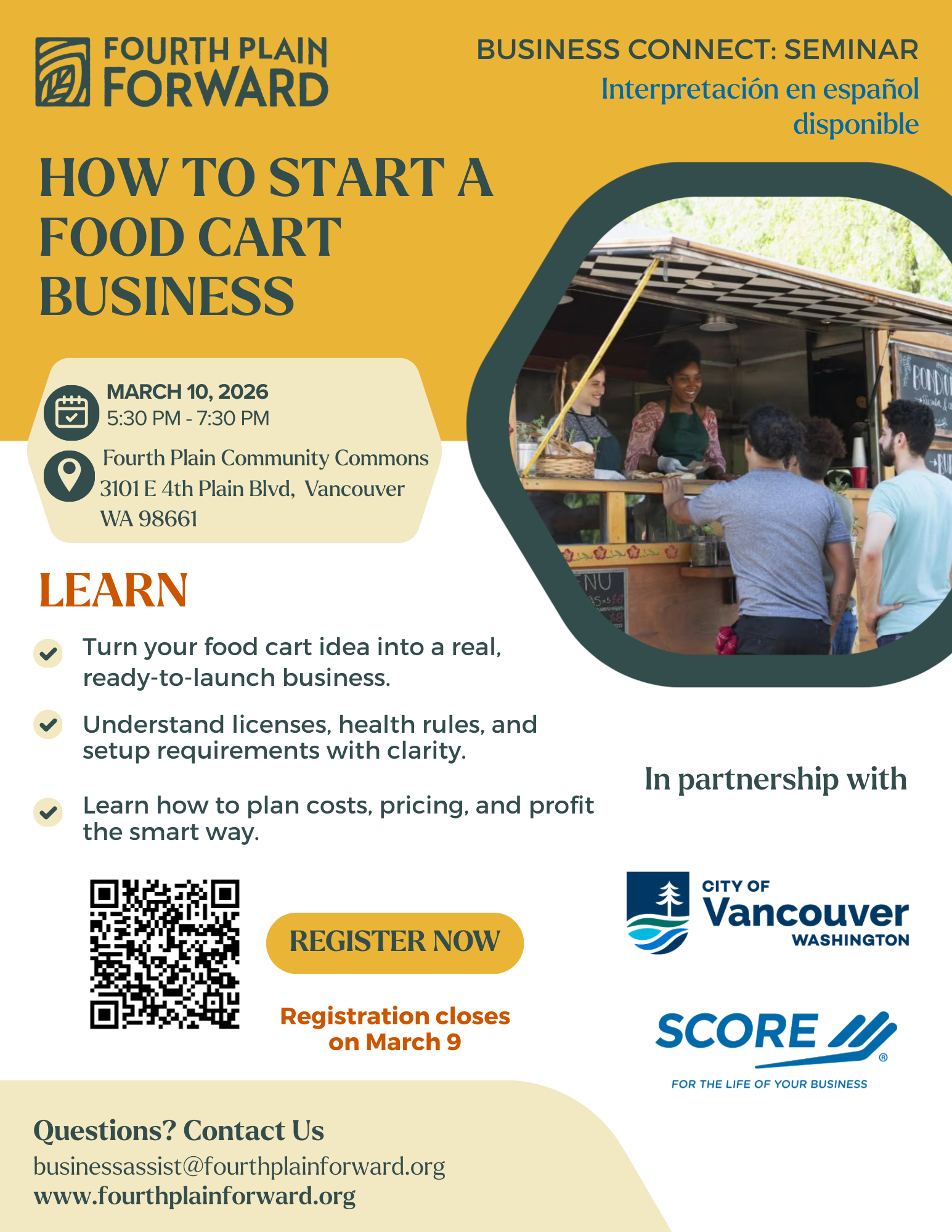 Як розпочати бізнес з продажу їжі з візка