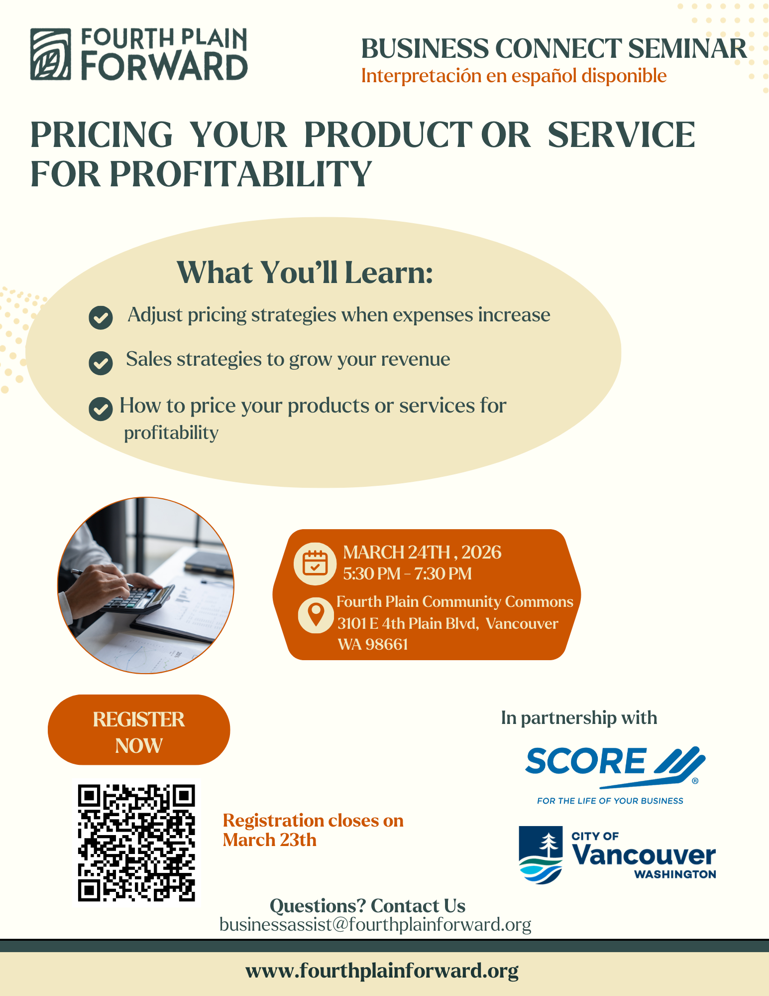 Pricing Your Product or service for profitability