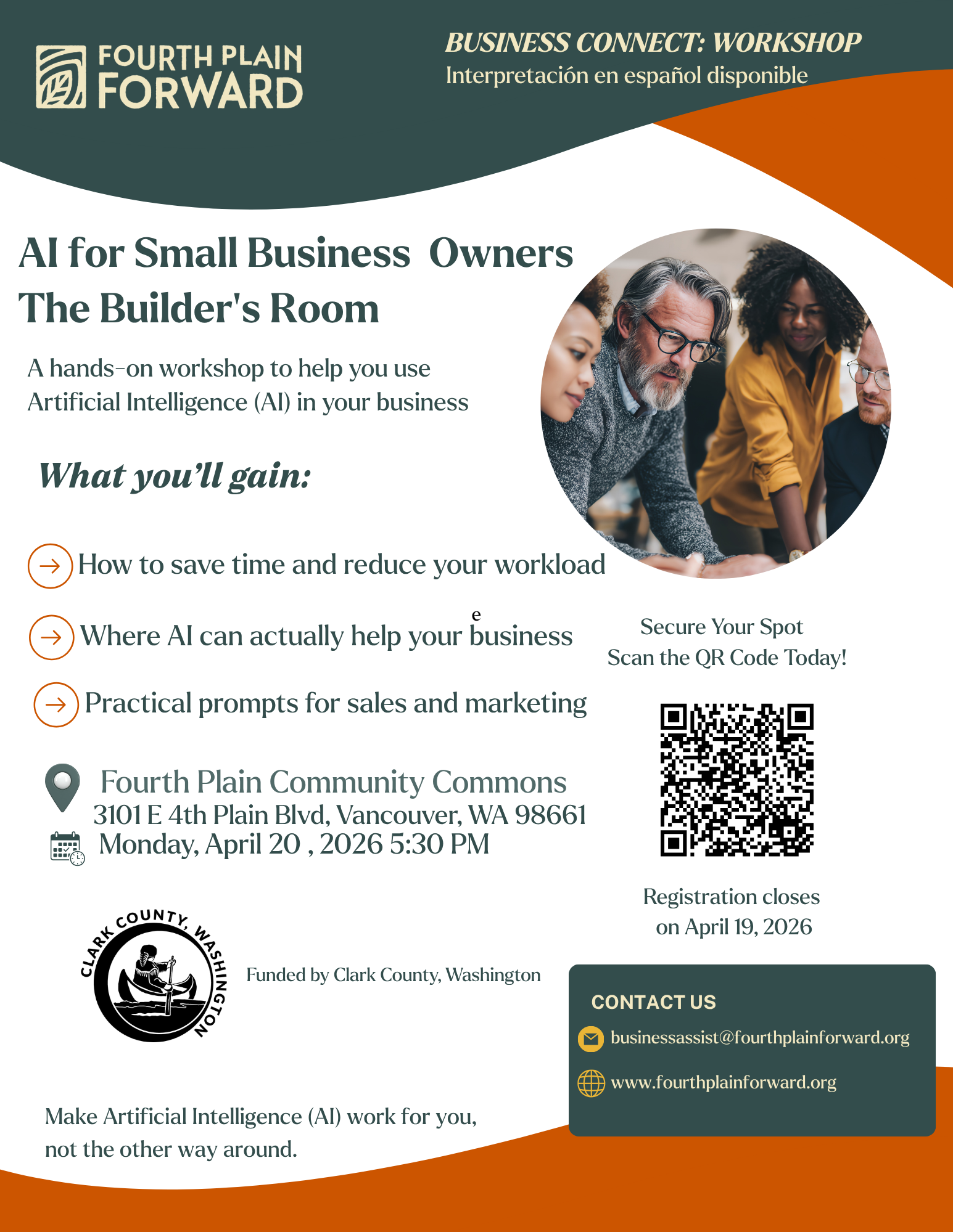 AI for Small Business OwnersThe Builder’s Room