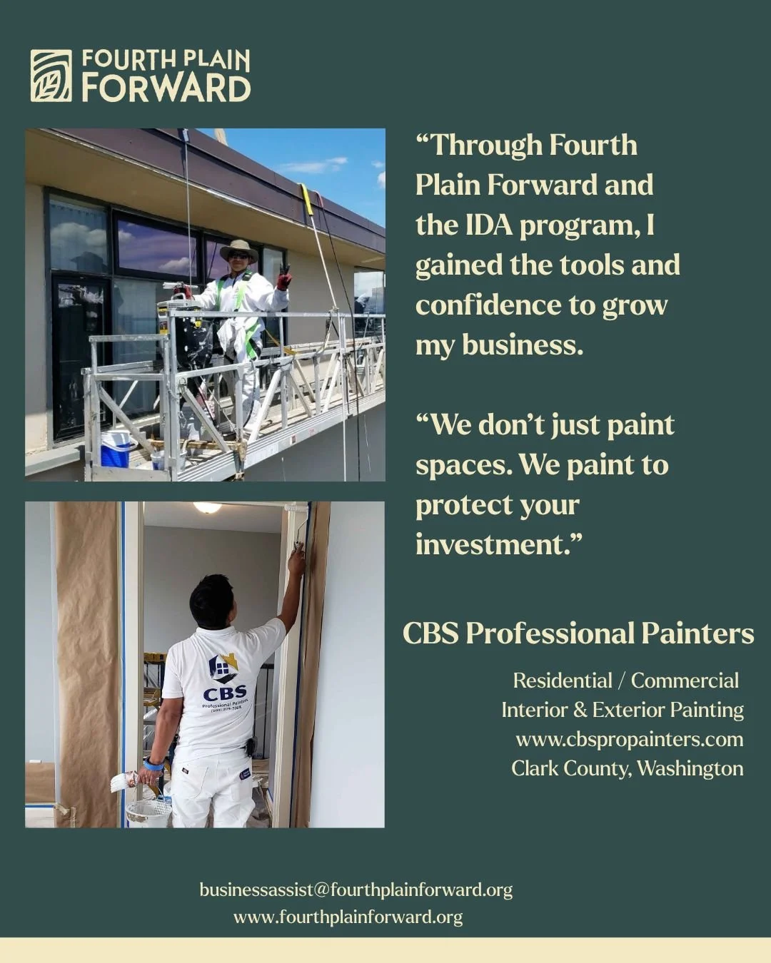 Cristobal has dedicated more than a decade to building CBS Professional Painters through hard work, discipline, and a passion for transforming spaces. What began as a vision rooted in craftsmanship and attention to detail has grown into a trusted com