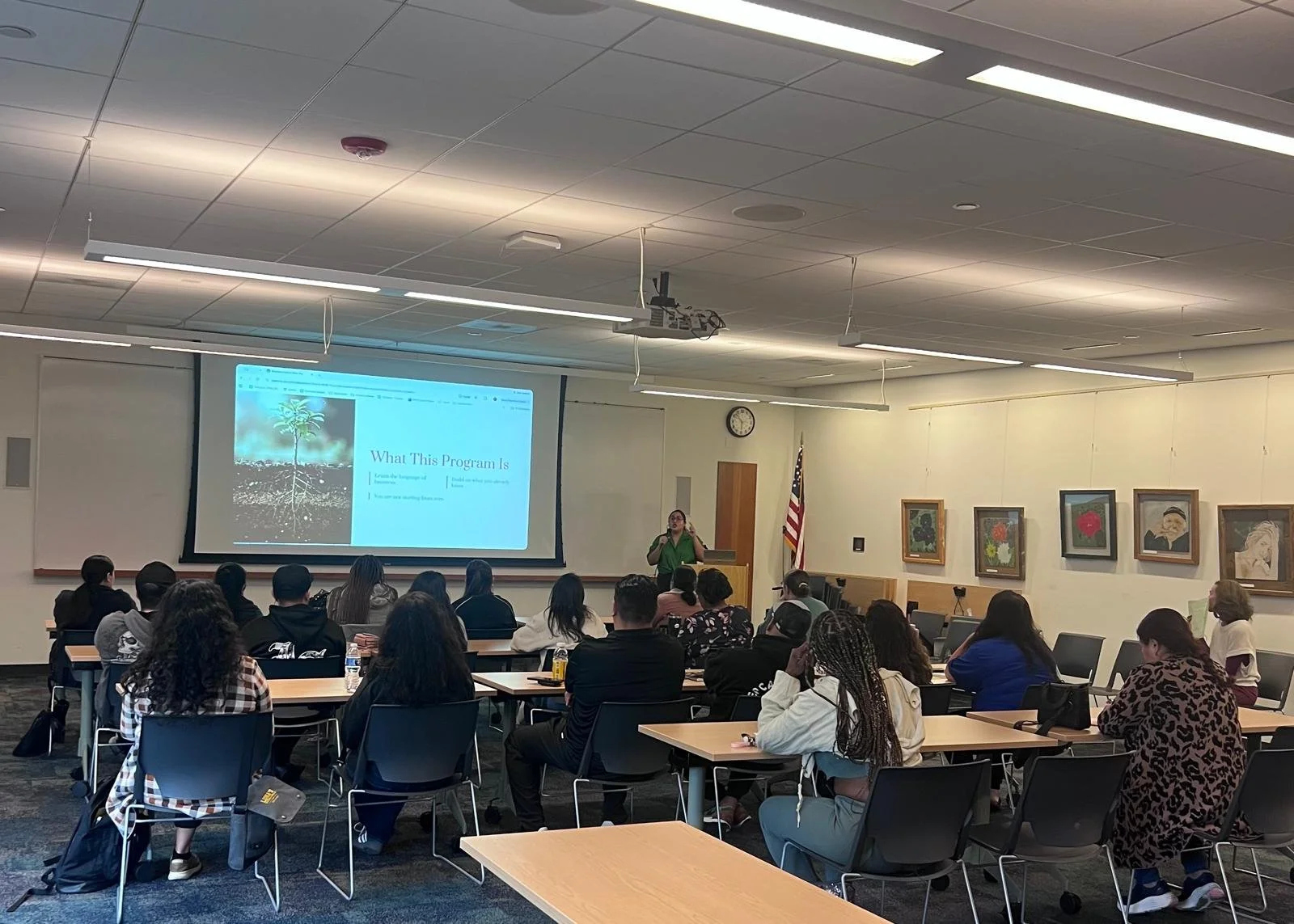 Last night, entrepreneurs from a variety of industries, including food, beauty, construction, landscaping, family services, and other small business sectors, came together for our first Business Academy workshop, Business Mindset &amp; Resilience for
