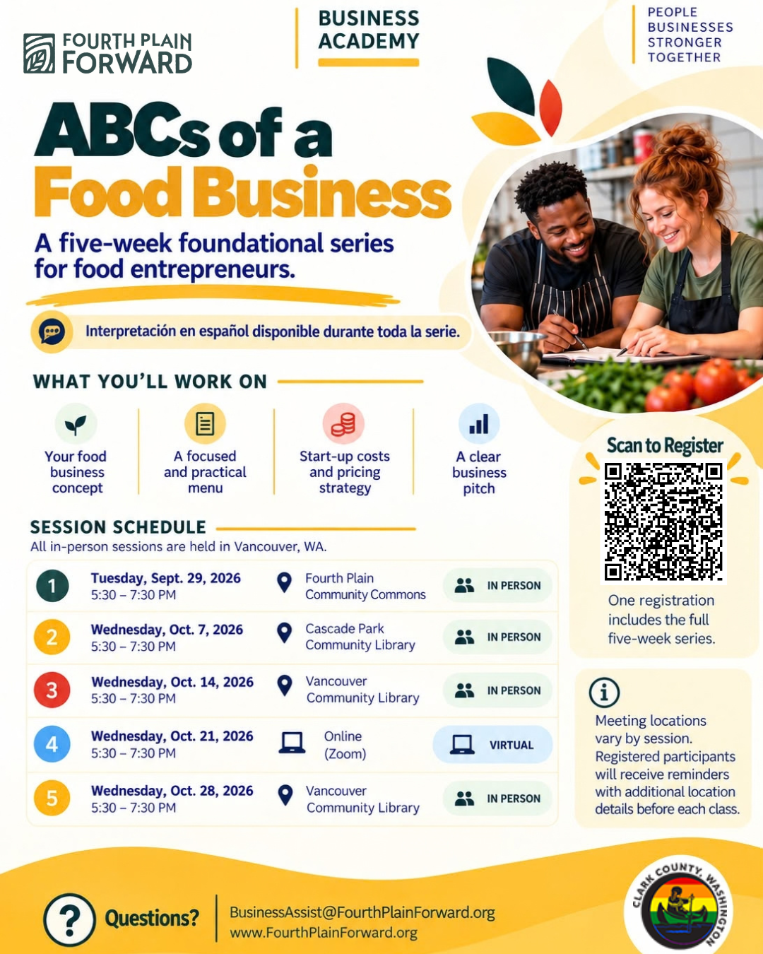 ABCs of a Food Business