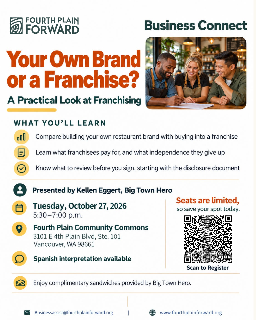 Your Own Brand or a Franchise? Choosing Your Path to Restaurant Ownership
