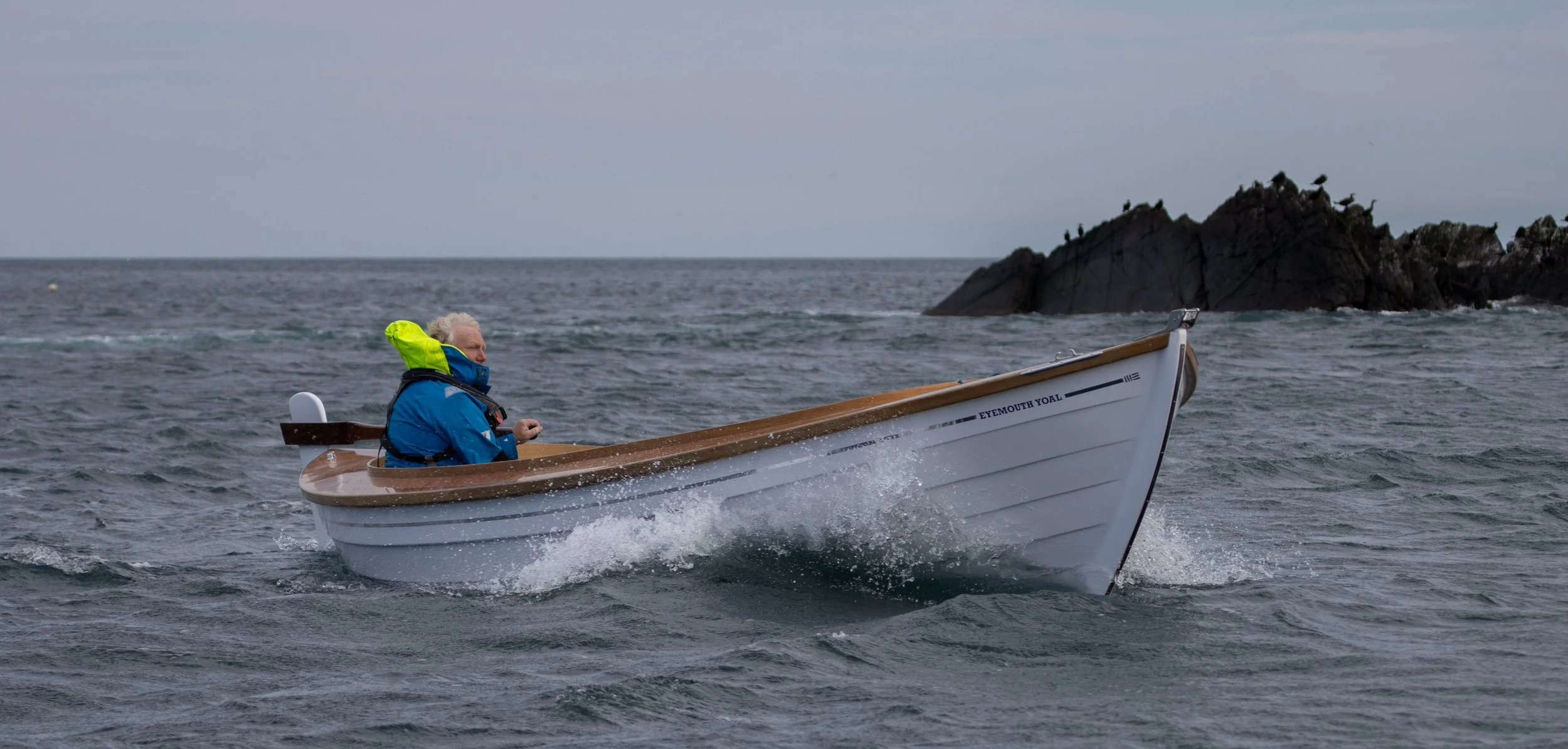 The Eyemouth Yoal Traditional Fishing Boat for Sale Eyemouth Marine