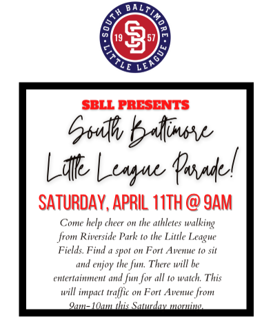 South Baltimore Little League Parade