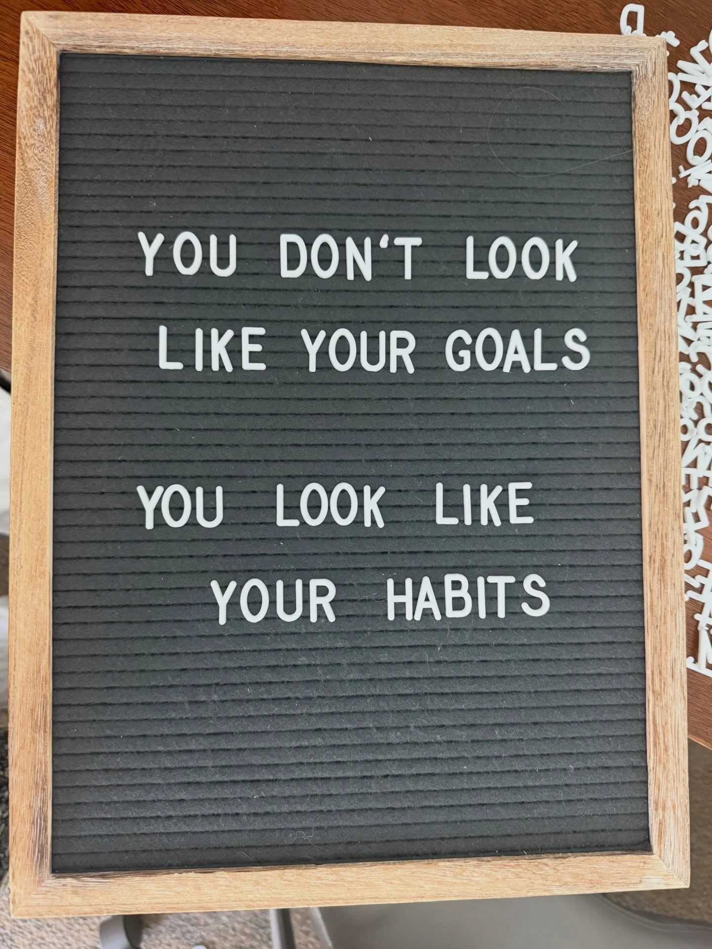Your goals say one thing but your snooze button says another #thursday #habits #habitchange #goal #goalsetter