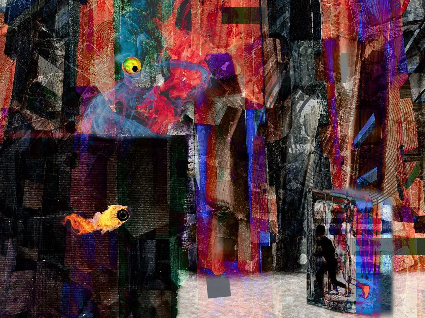 Oops, Wrong Door.
Aka
(Liminal Spaces pt 8)
.
.
.
#art #abstract #abstractart #abstractartist #digitalart #photoedits #photooverlays #collage #collageart #weirdart #digitalcollageart