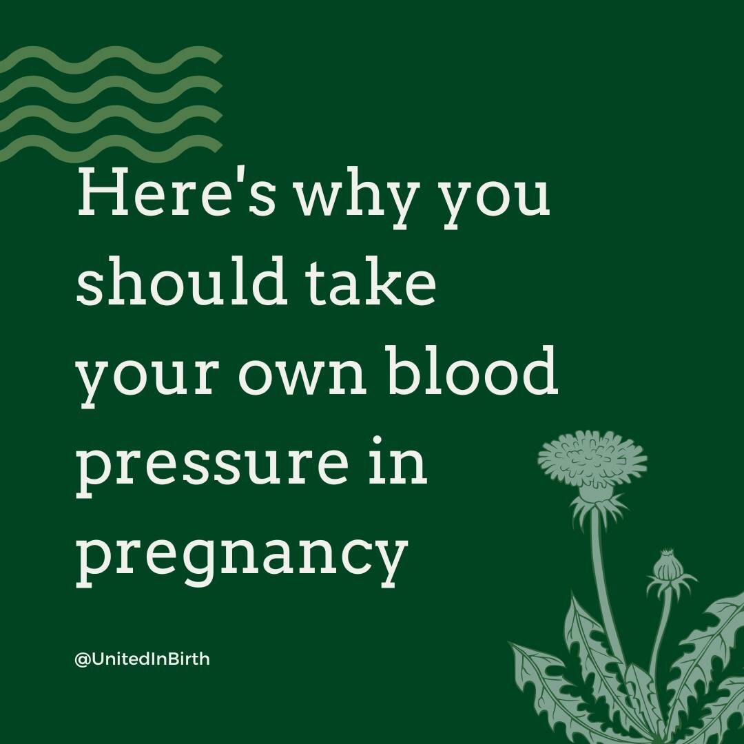 Here's a tip for increasing your body literacy 👇

Take your own blood pressure at home! 

May 1st marks Preeclampsia Awareness month. Preeclampsia is a life-threatening hypertensive disorder that occurs only during pregnancy and the postpartum perio