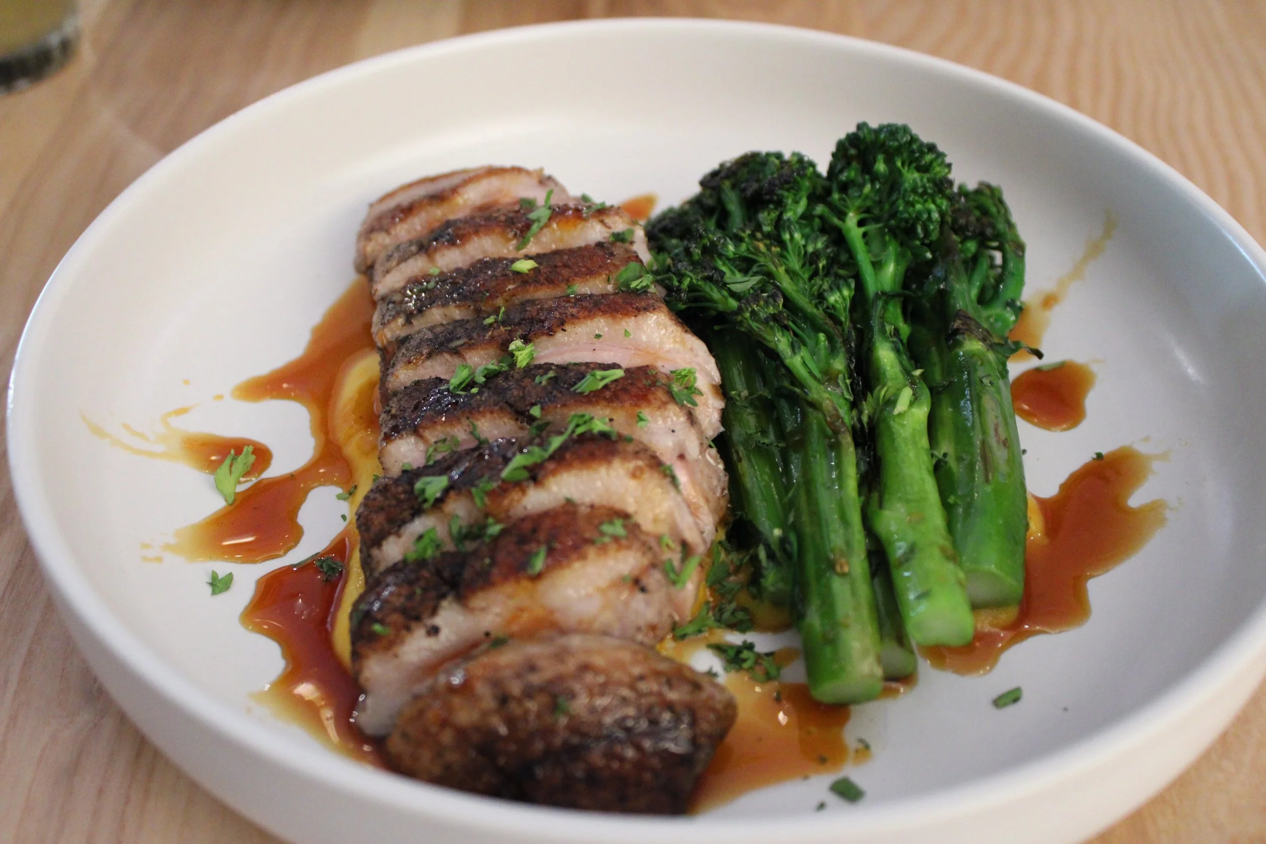 DUCK roasted