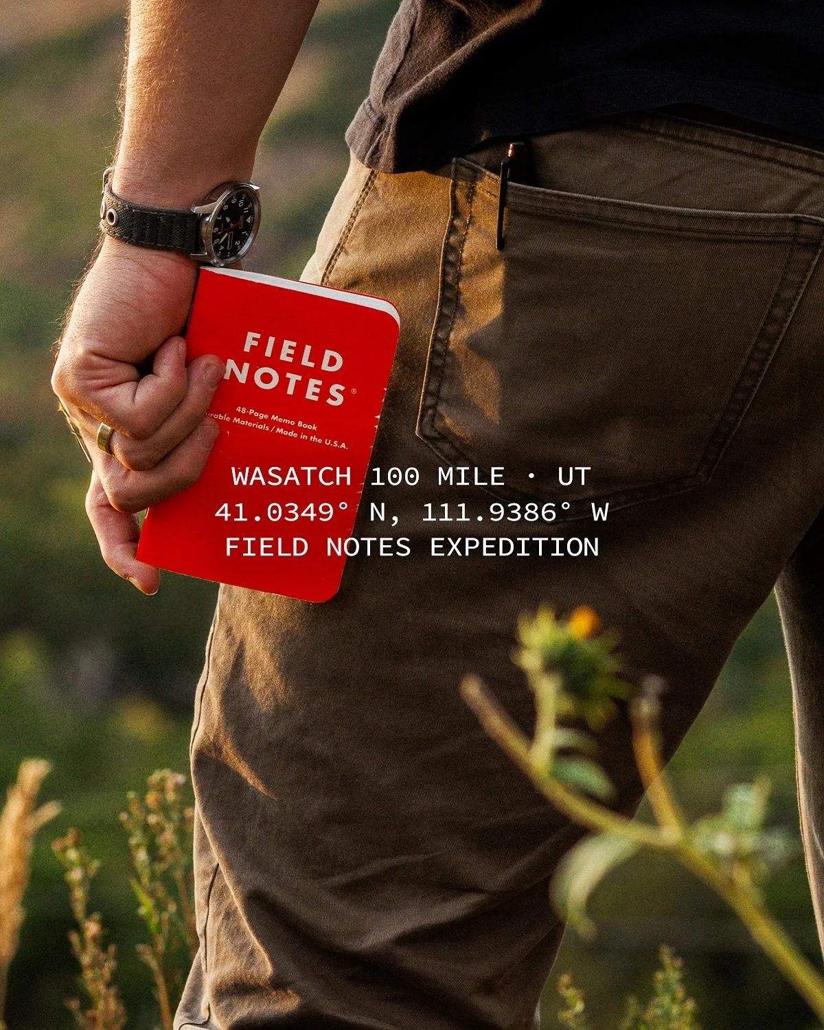 Field Notes Expedition is built for grit. The Wasatch 100 proves it. Victoria lived it.

Built to take on weather, sweat, and miles, the Field Notes Expedition book proves itself when the conditions are at their worst. The Wasatch 100 is one hundred 