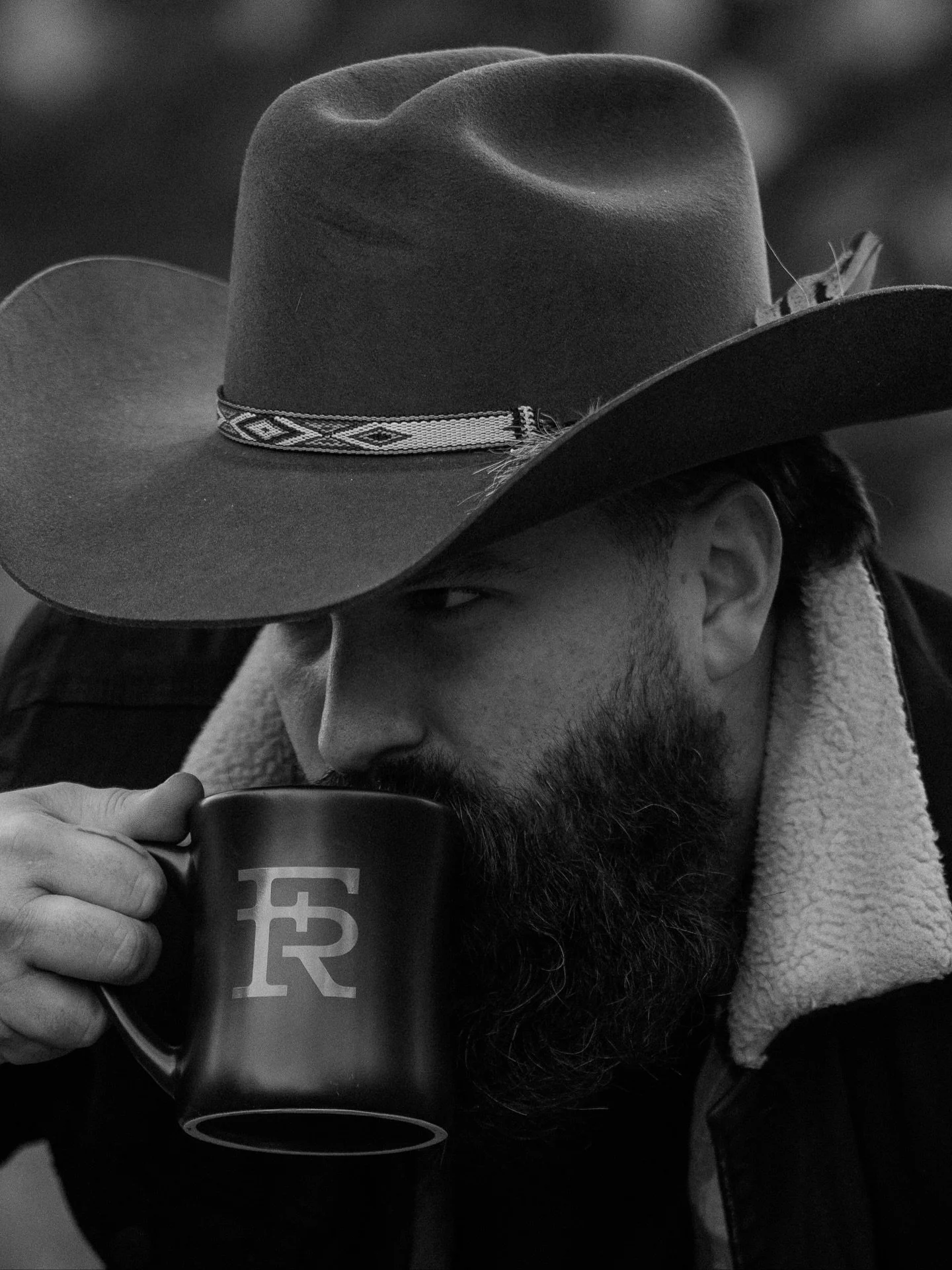 Cowboy coffee gets me fired up 🤠