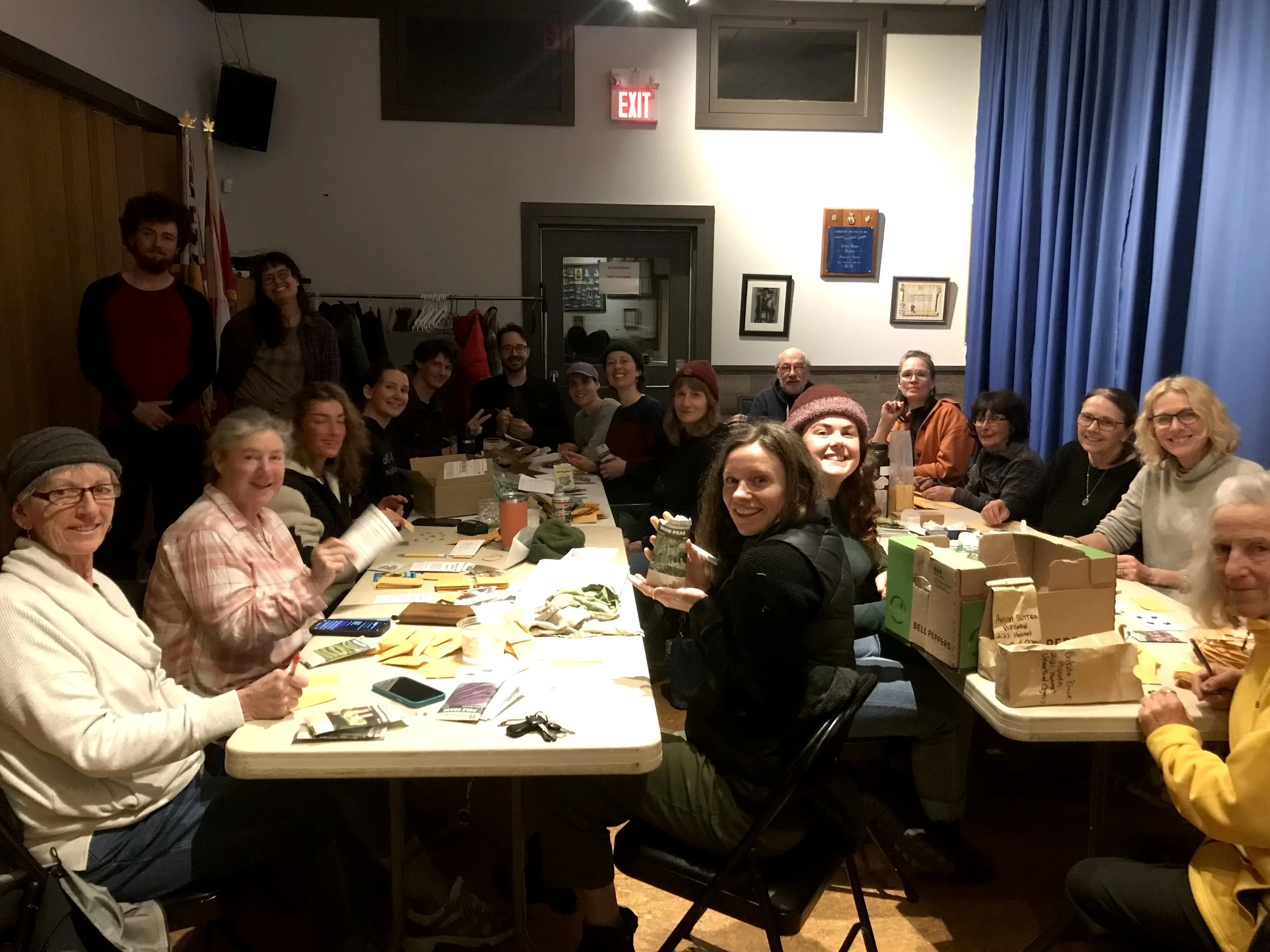 February Seed Packing Social