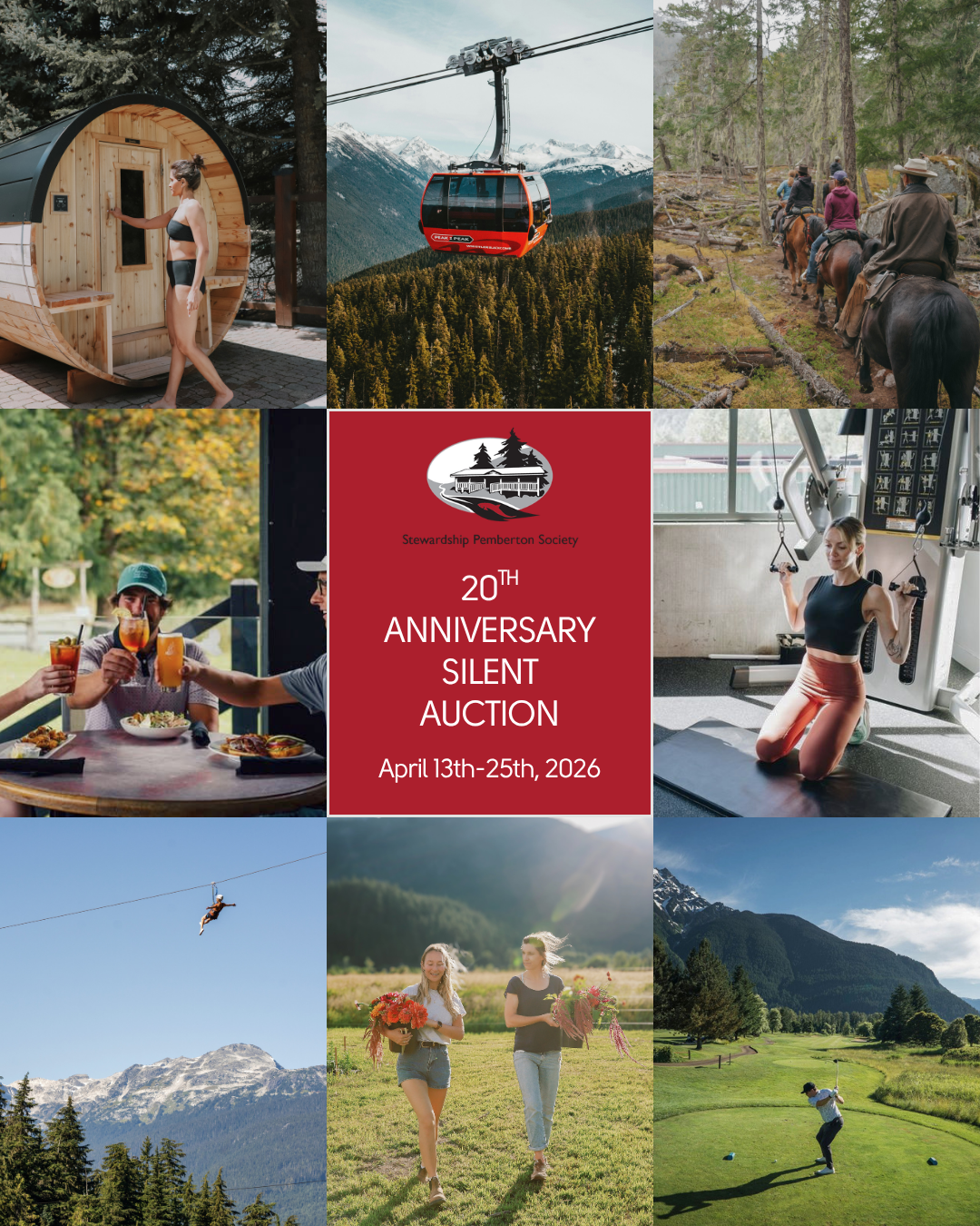 20th Anniversary Online Silent Auction