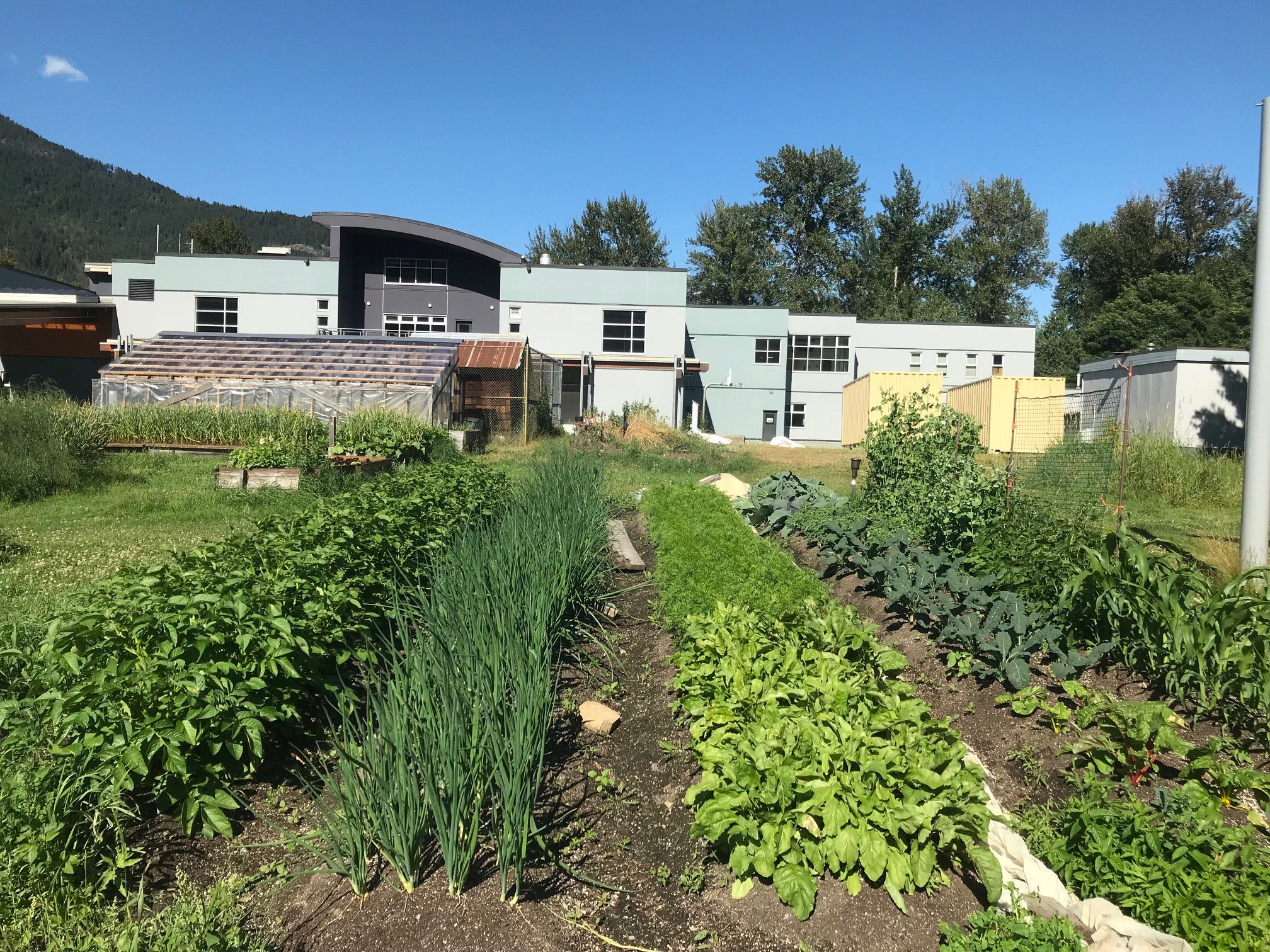 Pemberton Secondary School Farm Weed and Feed 