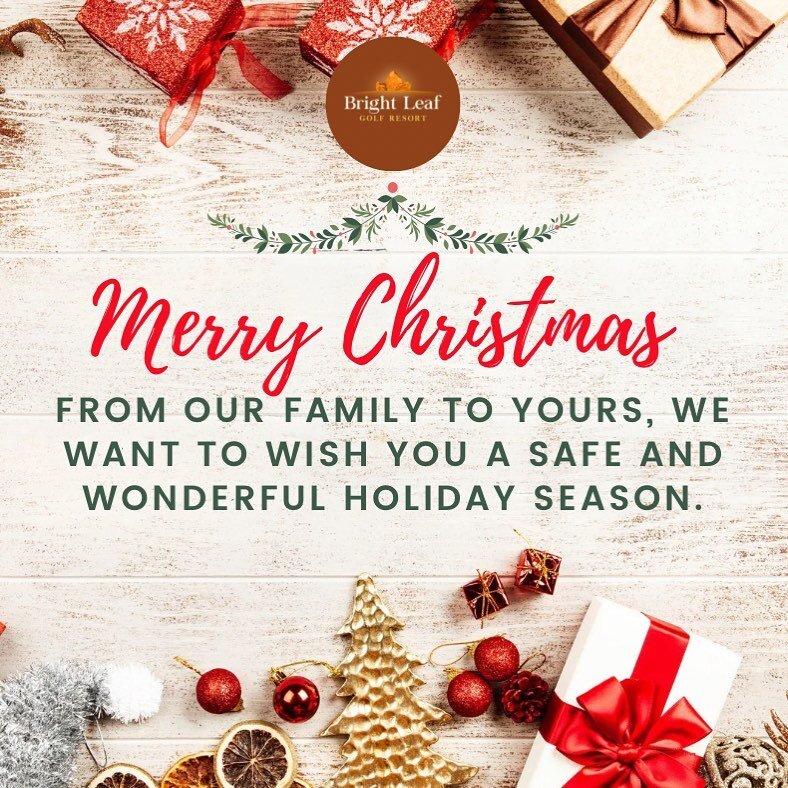 This holiday season, let us treasure what is truly important in all our lives, the reason for the season. Merry Christmas from the bright leaf family. 🎄