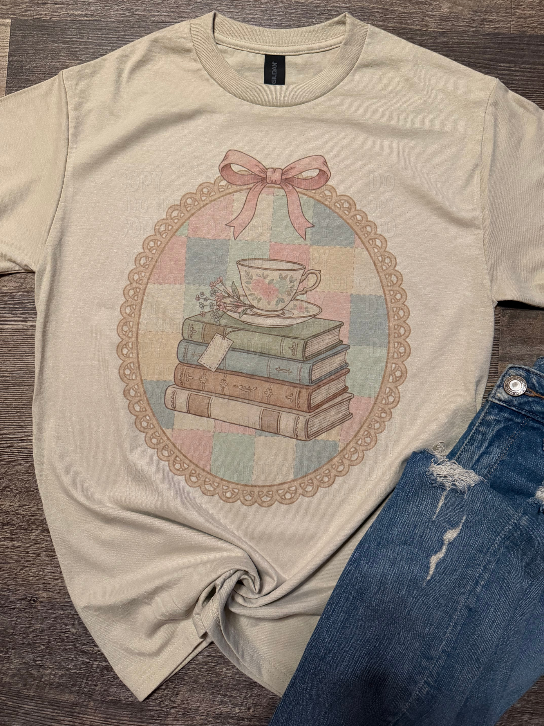 Vintage Thrifty Books Tee