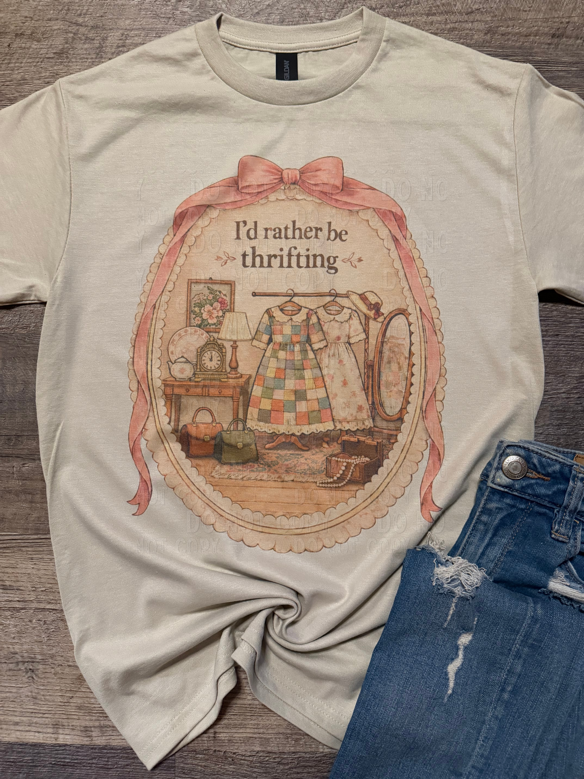 I’d Rather Be Thrifting Tee